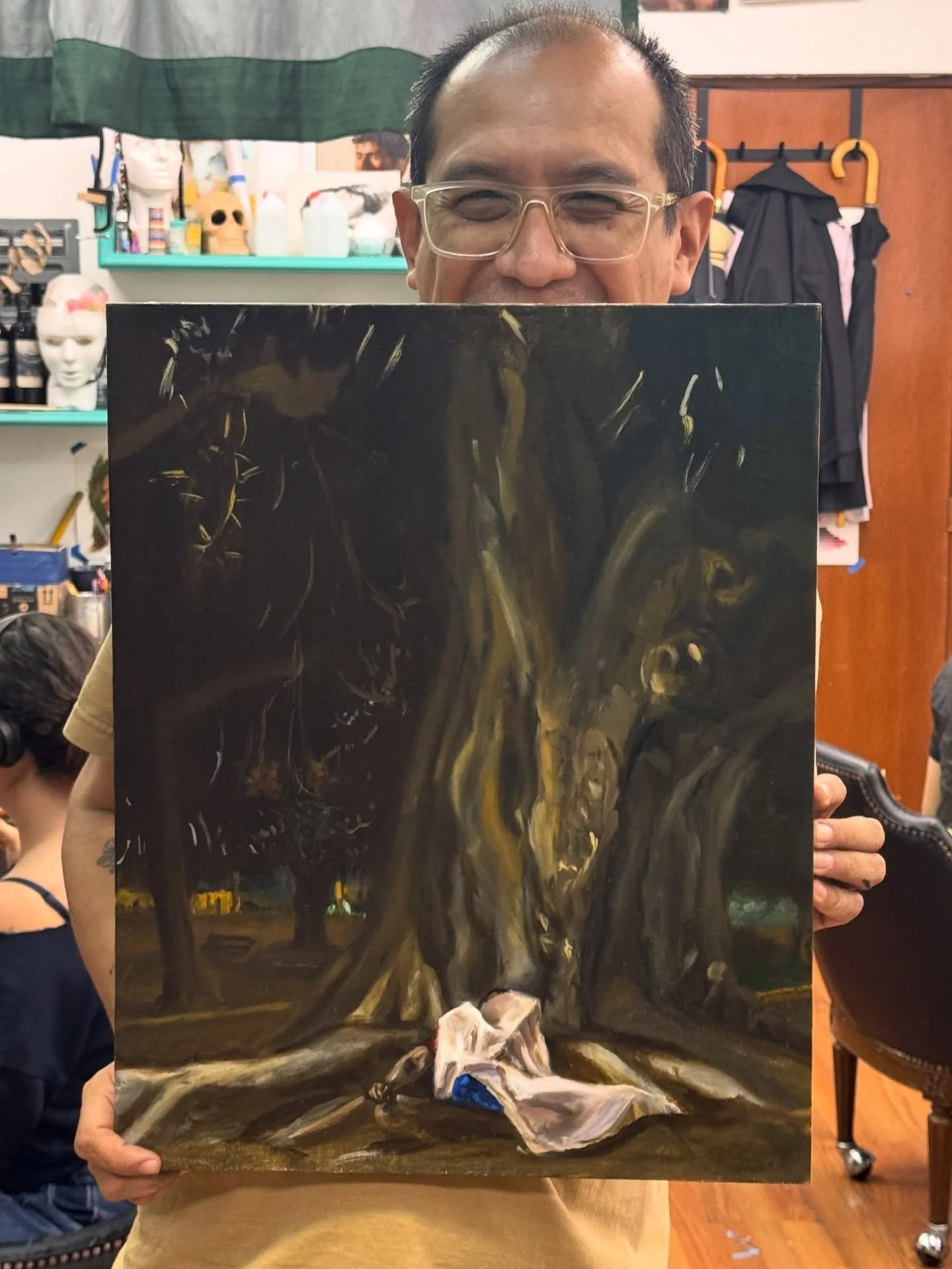 @arturorogel termin&oacute; su obra! ✨🫶🏽🫰🏾
___
#ateliermesones #clasesdepintura