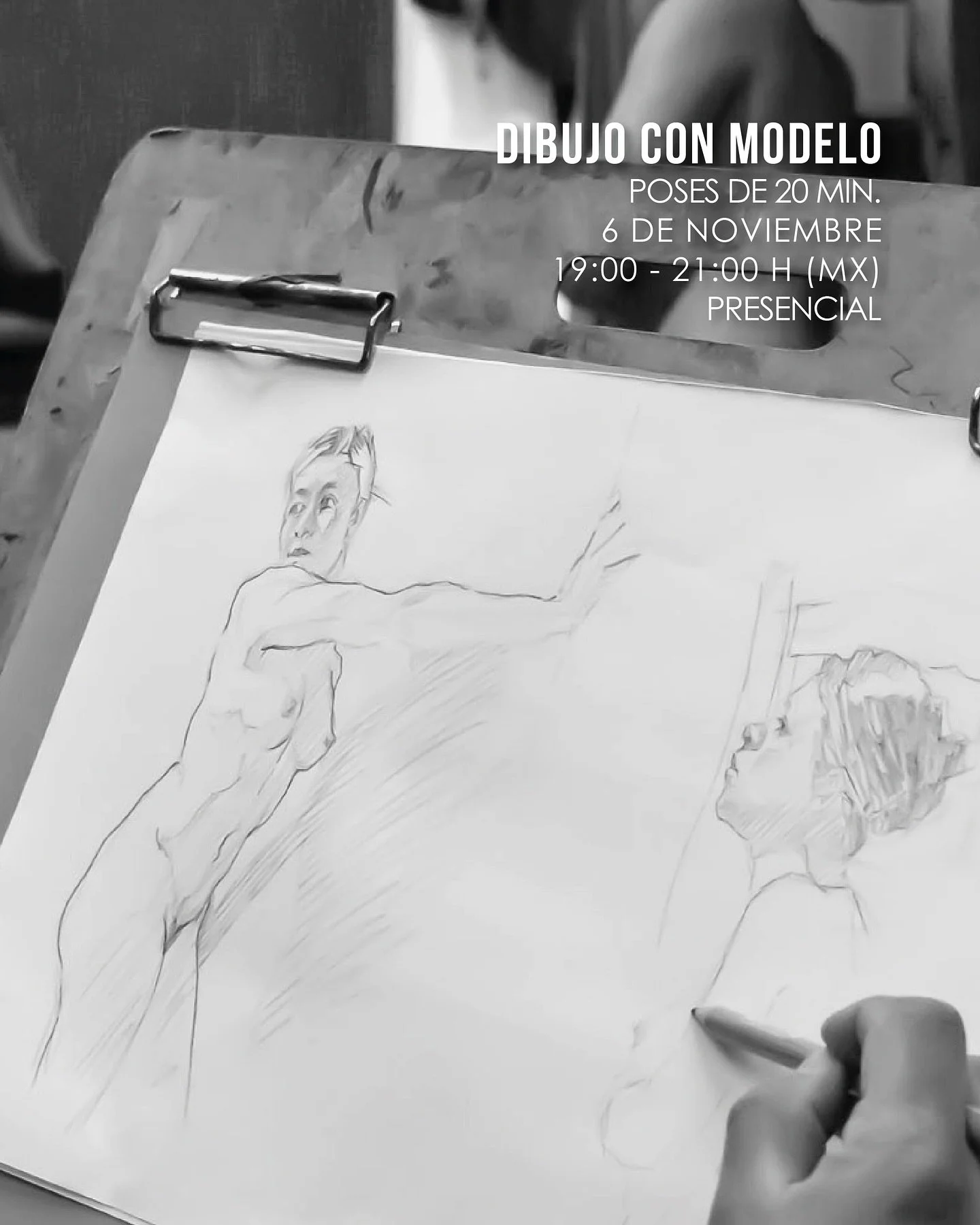 Este jueves iniciamos la tercera fase del curso Fundamentos de Dibujo y llega uno de los momentos m&aacute;s esperados: la figura humana.

&Uacute;nete a dibujar con nosotrxs 
✨ Dos lugares disponibles
📩 Reserva tu lugar por mensaje directo

#Atelie