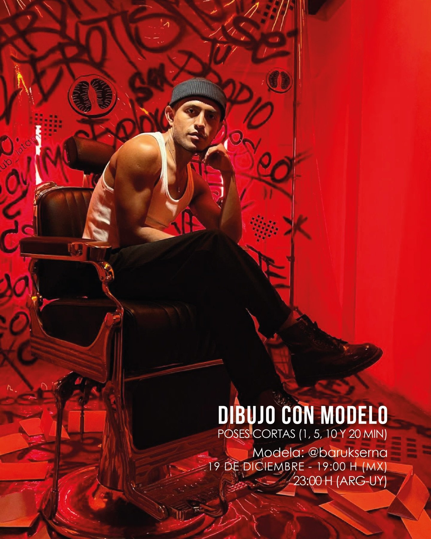 &Uacute;LTIMA SESI&Oacute;N DEL A&Ntilde;O 🤩

Reserva tu lugar para dibujar a @barukserna ✍🏼 escr&iacute;benos por dm o en www.ateliermesones.art 

Te esperamos en Sim&oacute;n Bol&iacute;var 36, int 403 - Ven a cerrar con nosotrxs la &uacute;ltima