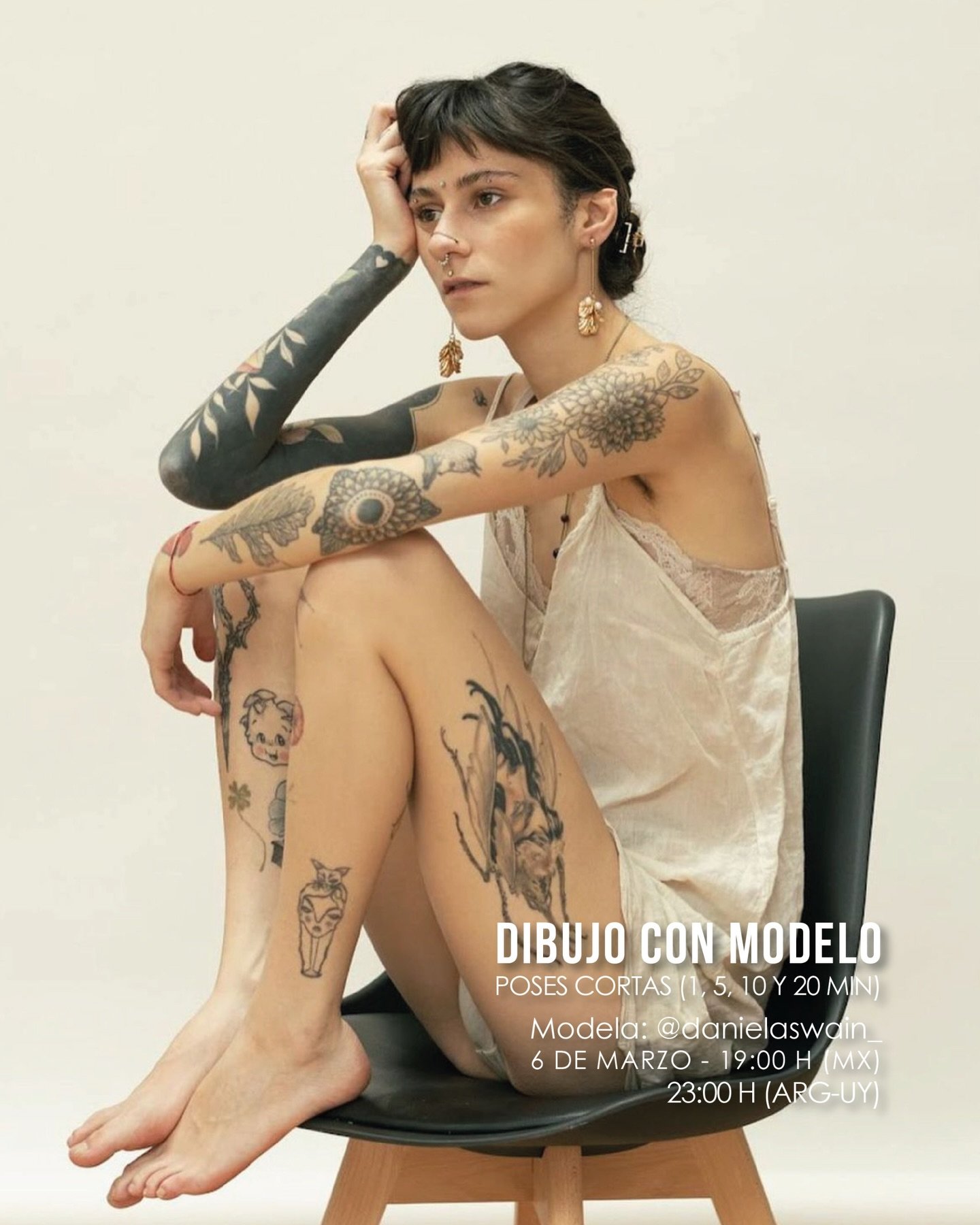 Viernes de dibujo con modelo con @danielaswain_ ✨

Reserva tu lugar por mensaje o en www.ateliermesones.art 

Si no cuentas con materiales aqu&iacute; te proporcionamos papel revoluci&oacute;n y carboncillo 🙌🏼 
.
.
.
#dibujoconmodelo #figurahumana 