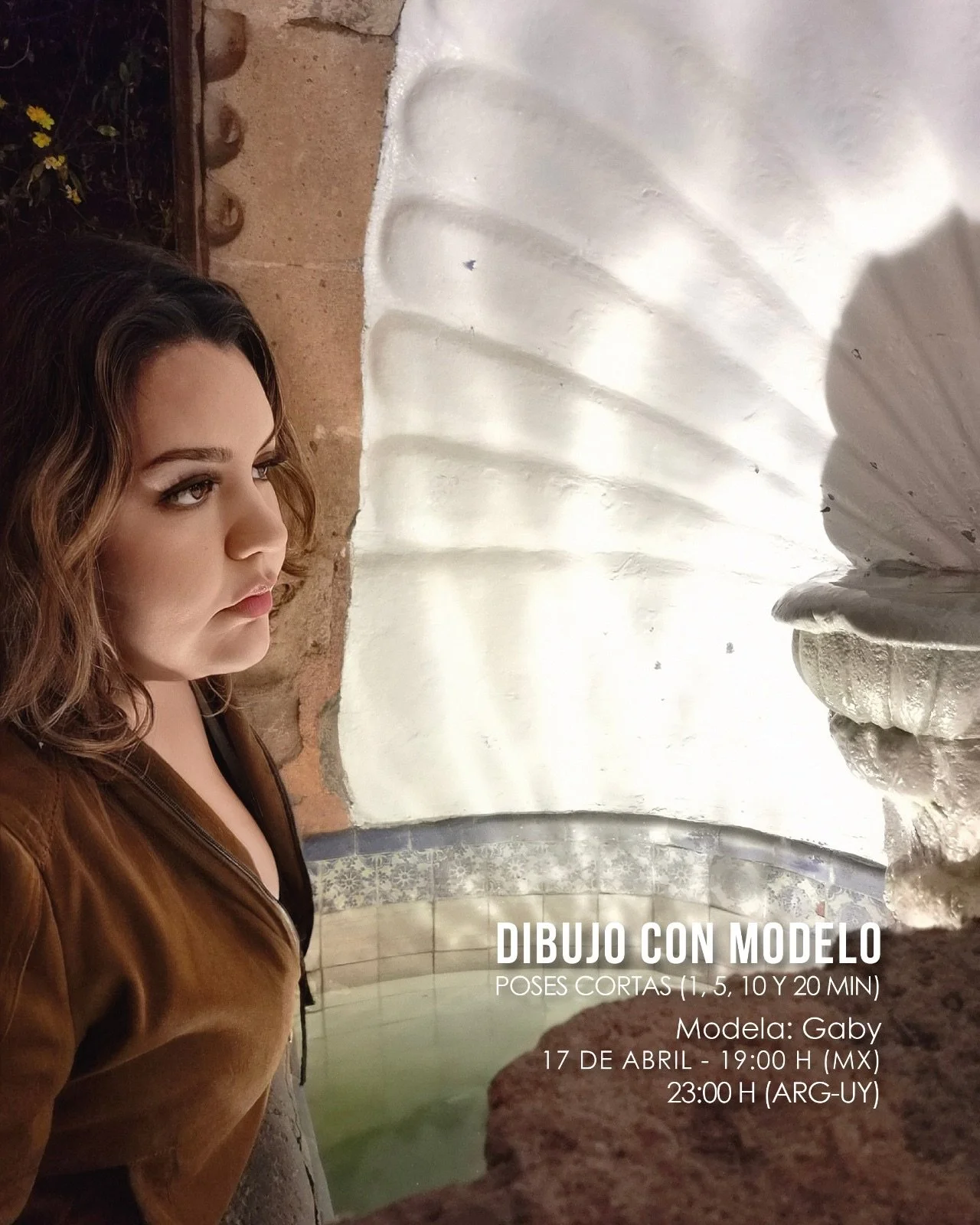 Este viernes dibujaremos a Gaby, ✨ &iquest;te apuntas? ✍🏼

Te esperamos en Sim&oacute;n Bol&iacute;var 36, Centro Hist&oacute;rico. TODOS LOS NIVELES SON BIENVENIDOS. 🌞

Papel, carboncillo, caf&eacute; y t&eacute; de cortes&iacute;a. 🎨

Reserva tu