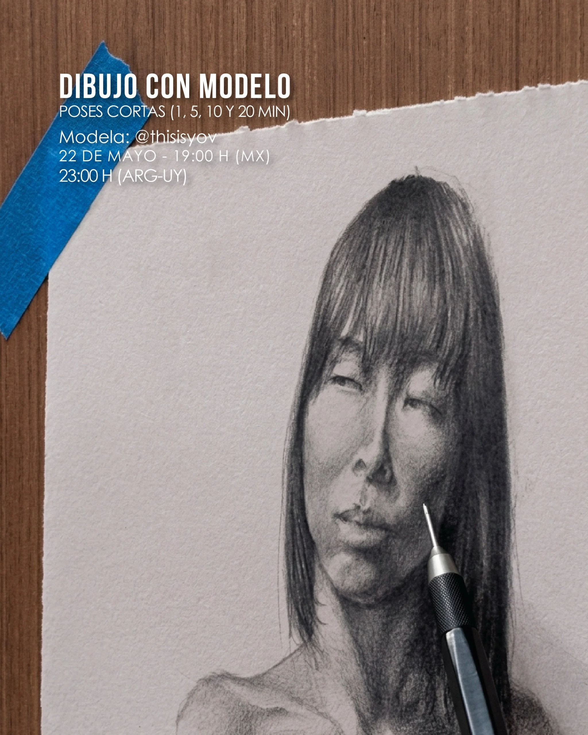 Nos vemos este viernes para dibujar a @thisisyov 🙌🏼 

Te esperamos en Sim&oacute;n Bol&iacute;var 36 a las 7 de la noche. ✨ Caf&eacute;, t&eacute;, papel y l&aacute;pices de cortes&iacute;a ✨

Reserva tu lugar y disfruta de una noche de viernes ent