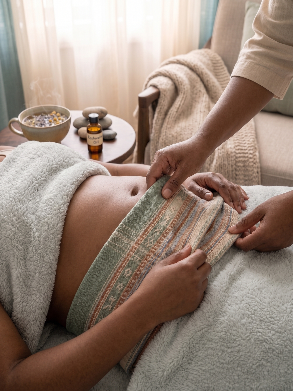 Traditional Belly Binding