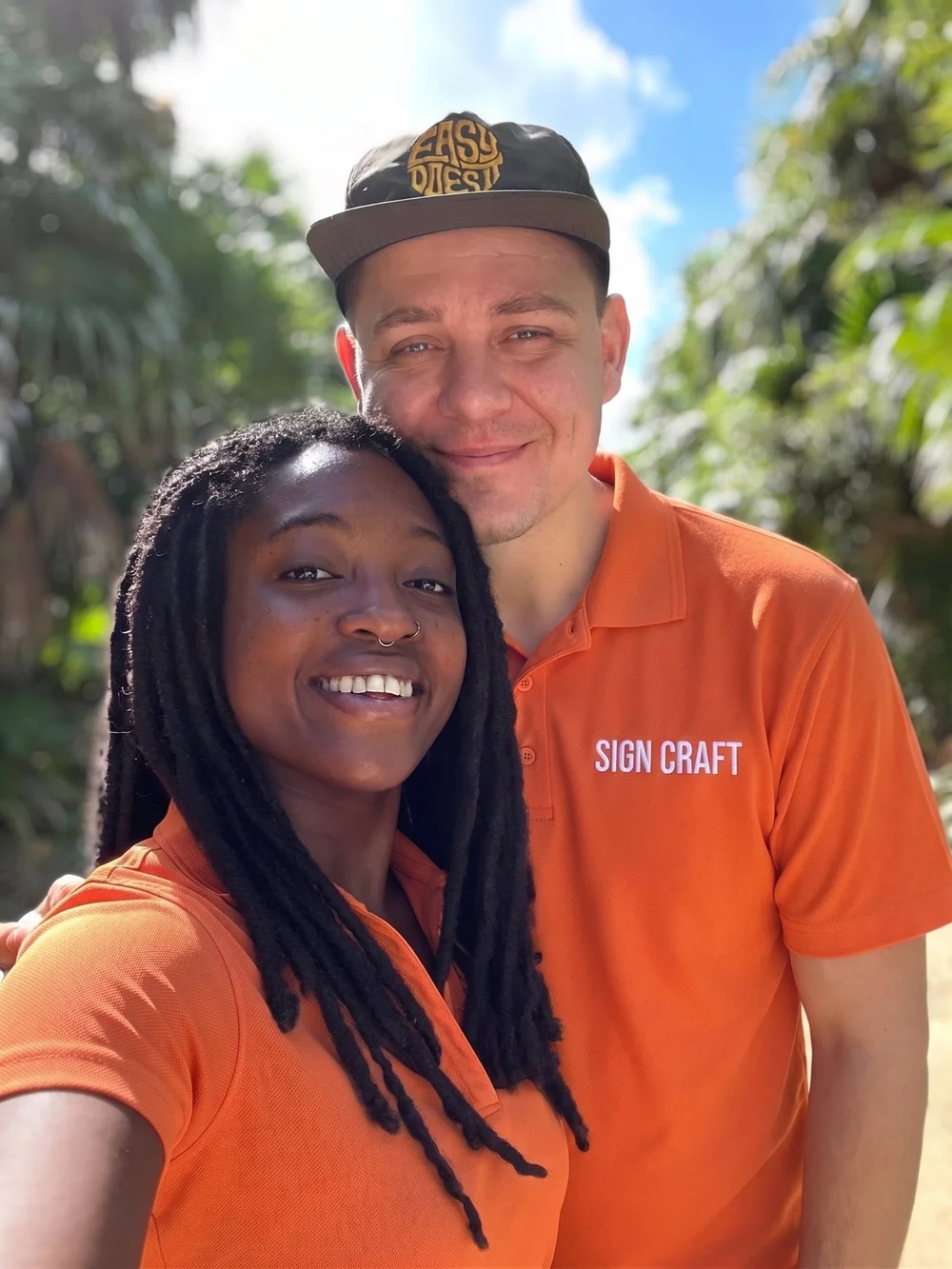 Tasha and Vas, Sign Craft Shop