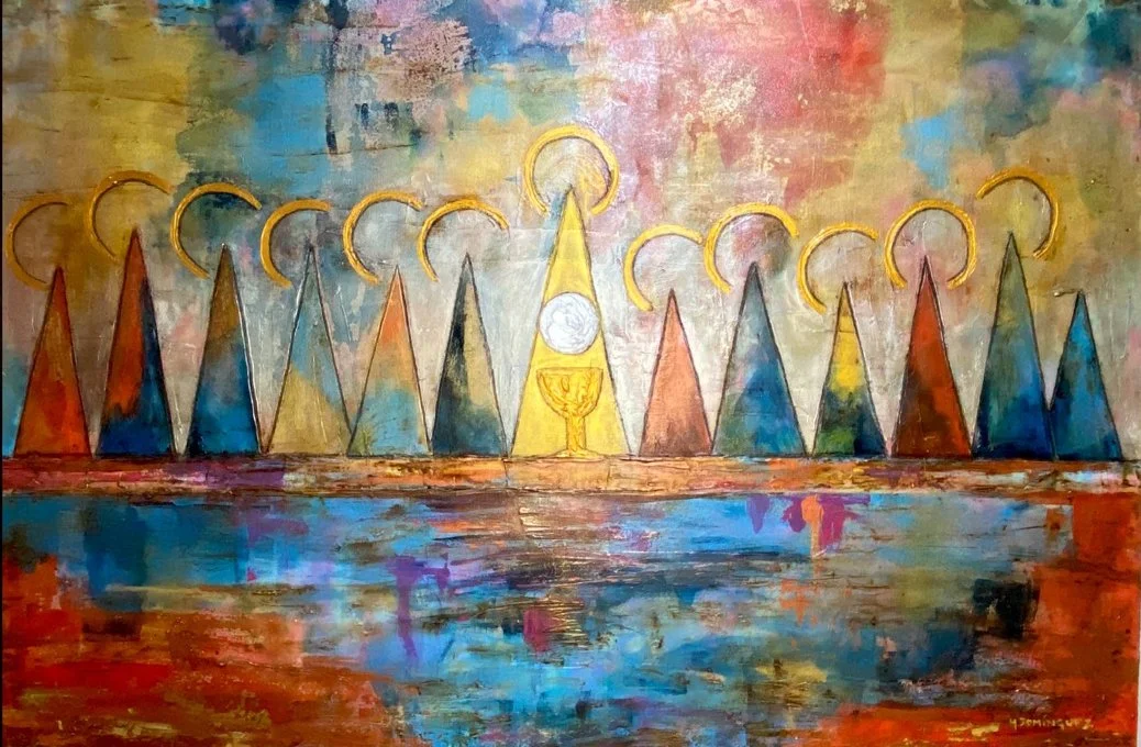 Última cena: Acrílico.
120 x 80 cms
Vendida