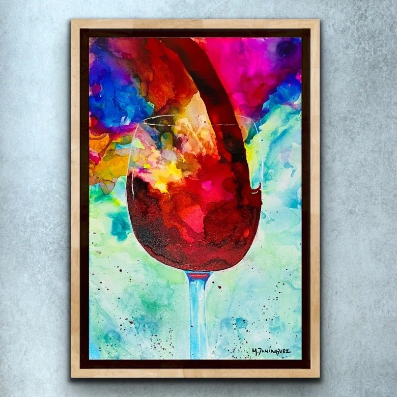 Una más y ya: Tintas de alchol.
40 x 60 cms. *No incluye marco.
$4,500