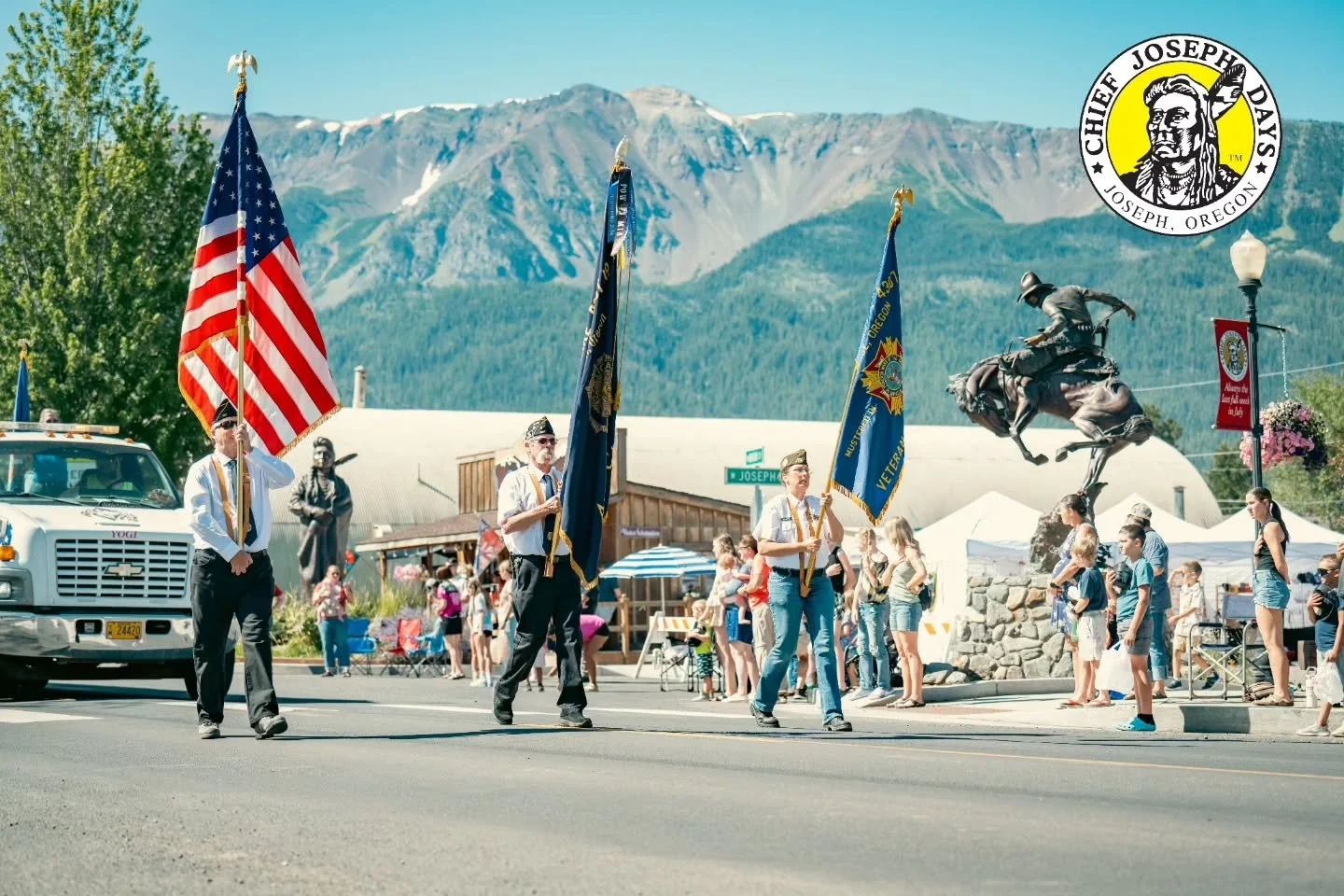 From the Chief Joseph Days Rodeo family to all our veterans, thank you for your service, your courage, and your sacrifice. Your strength and spirit remind us what it means to be part of something greater than ourselves. 🇺🇲

📷: @micahpringle