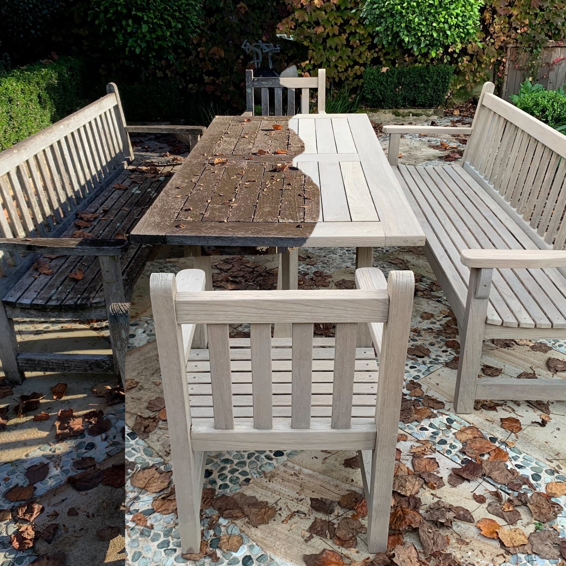 How to clean mould off teak outdoor furniture and decks — Sydney