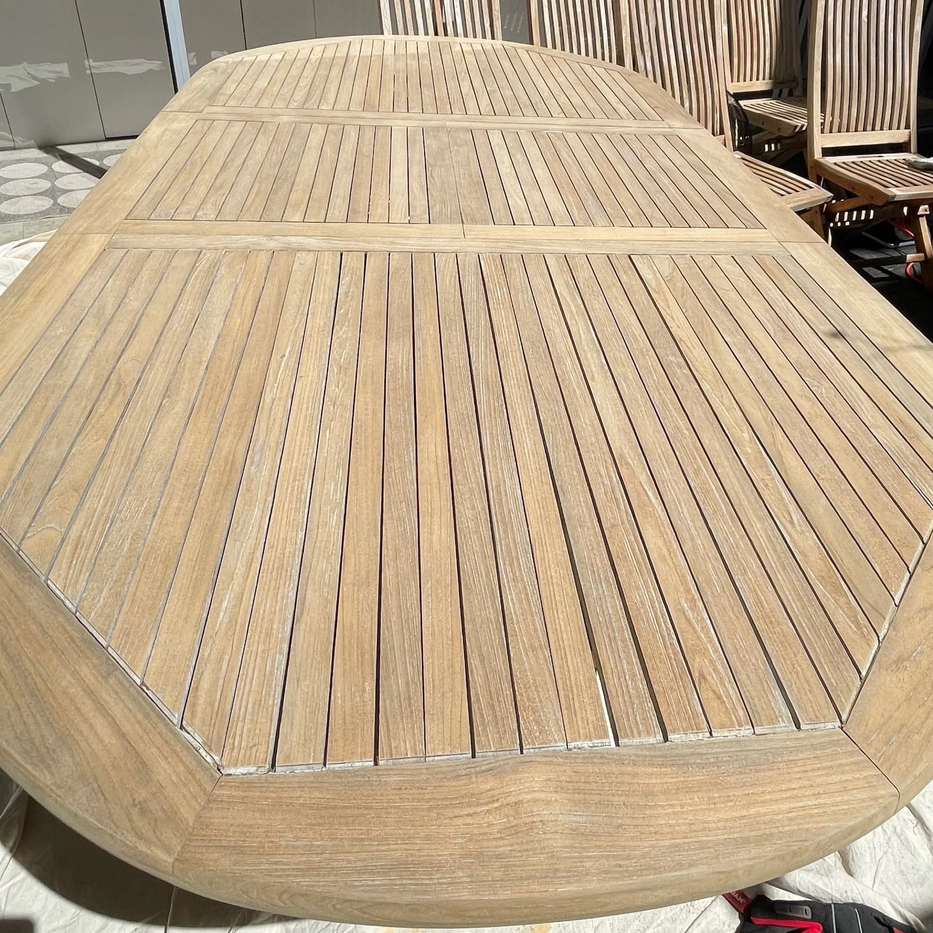 Outdoor Furniture Staining & Restoration Teak Outdoor Furniture