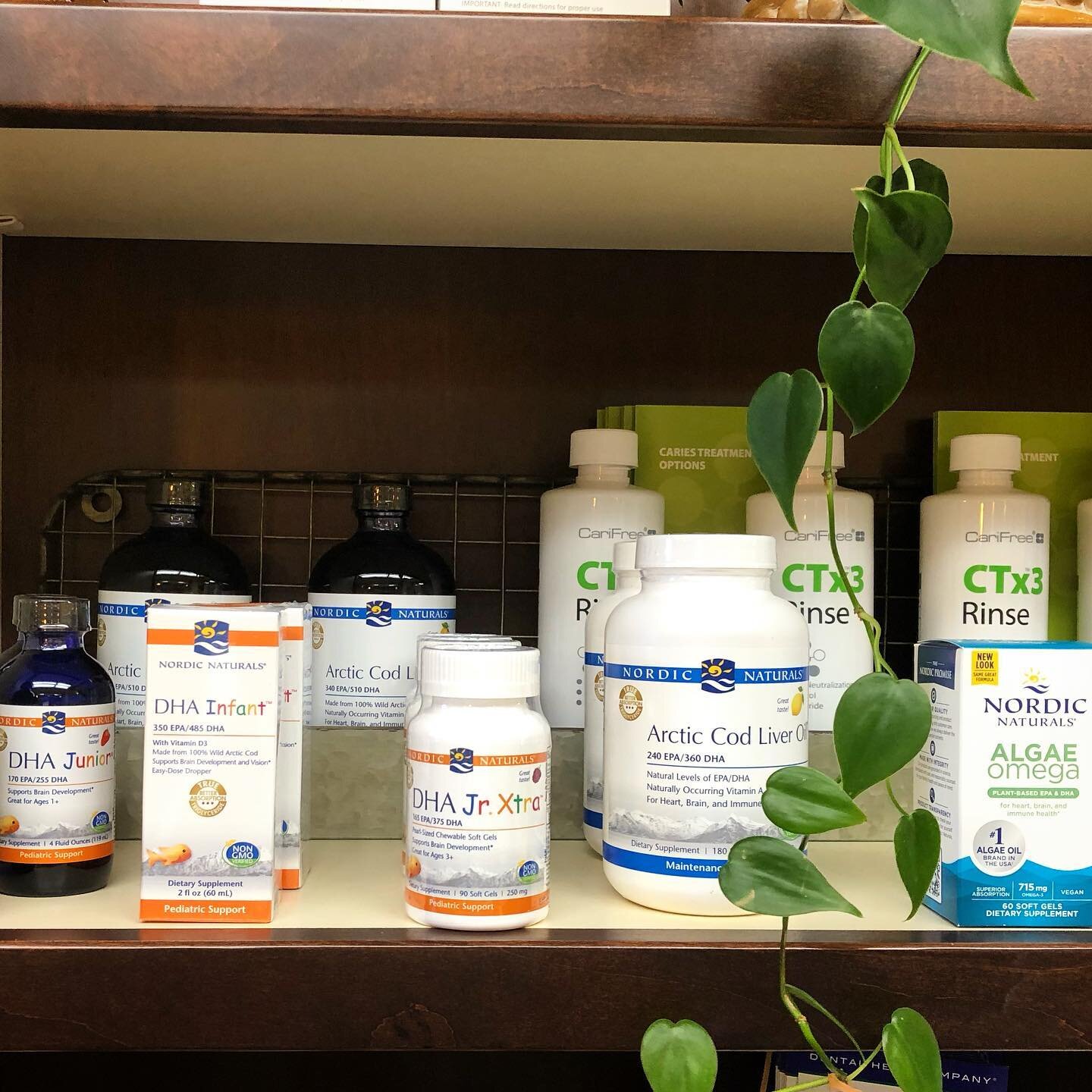 We&rsquo;re excited to now carry @nordicnaturals supplements in our office! Did you know omega 3 fatty acids support healthy teeth and gums? Research has shown these omegas to be particularly helpful for patients with periodontal disease. It&rsquo;s 