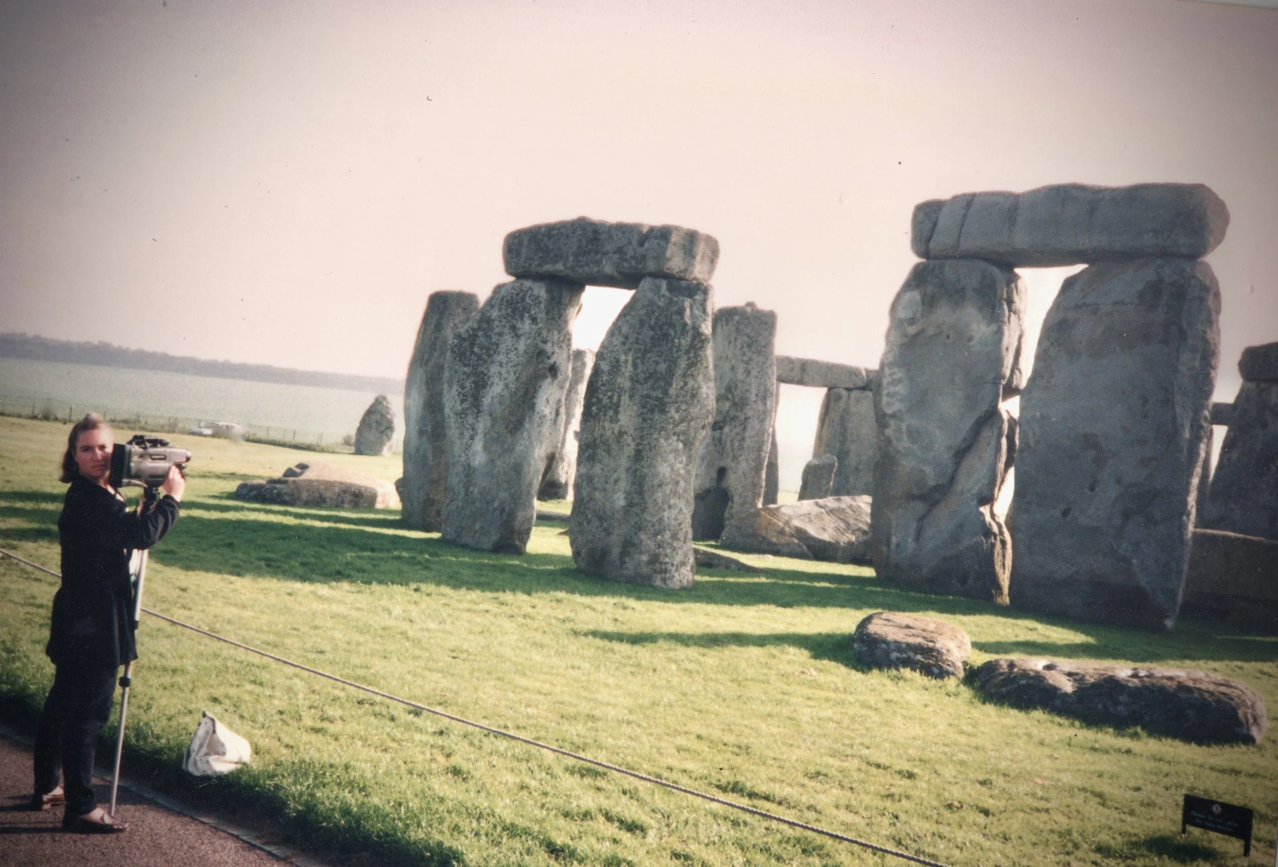 1992 Meagan pans across Stonehenge (England) 2 copyright MMDH .jpeg