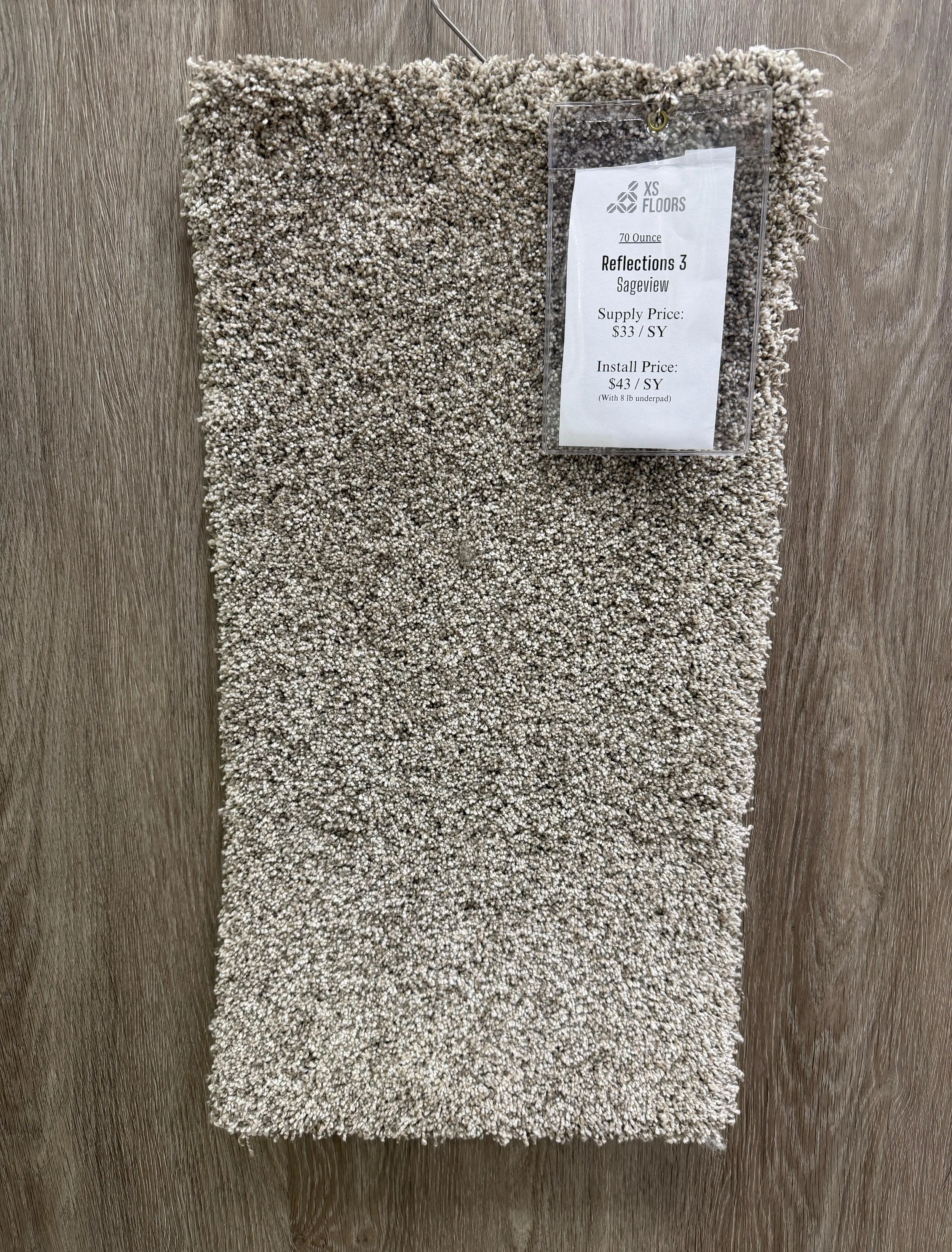 Sageview / $3.67 Sf Supplied / $4.78 Sf Supplied & Installed