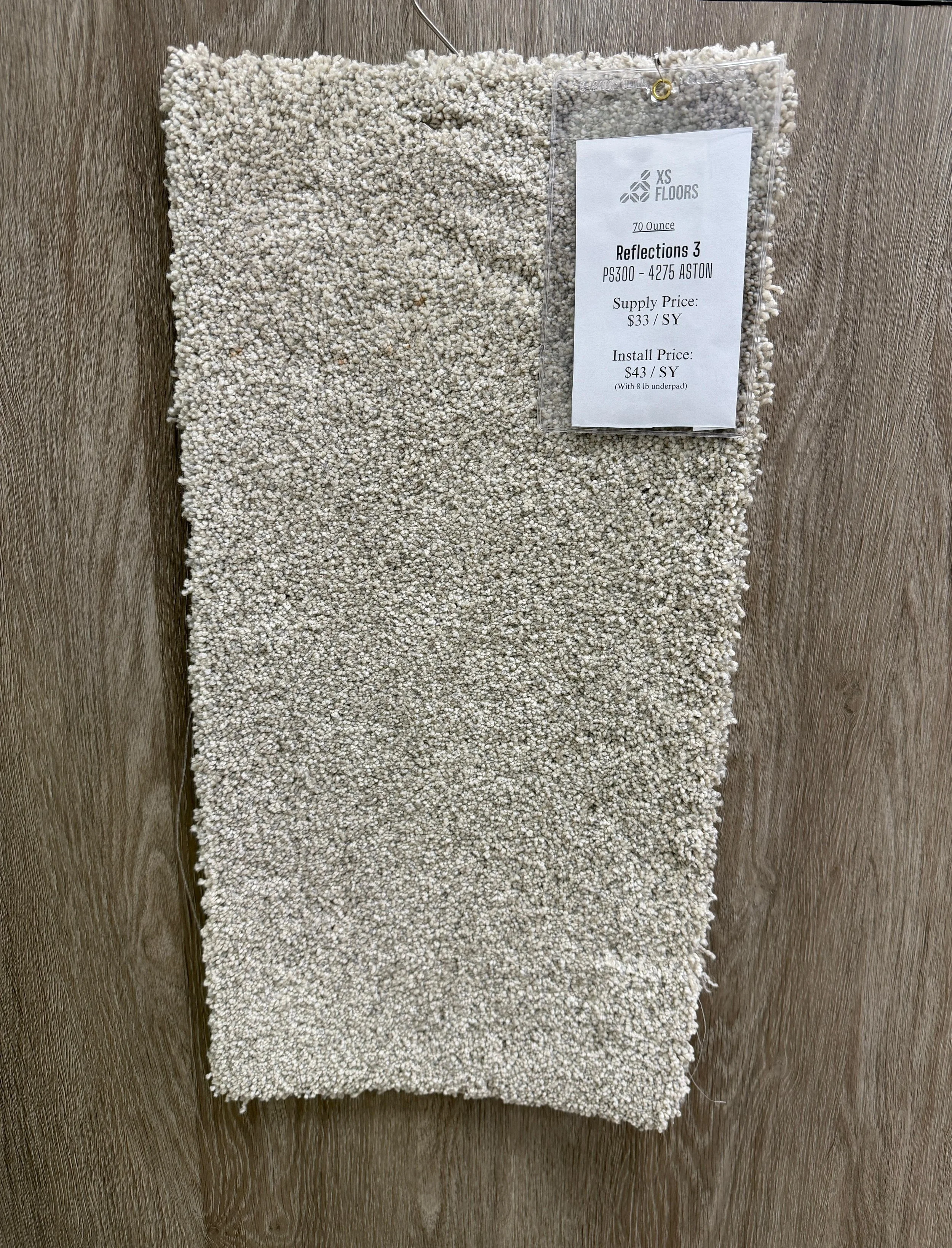 4275 Aston / $3.67 Sf Supplied / $4.78 Sf Supplied & Installed