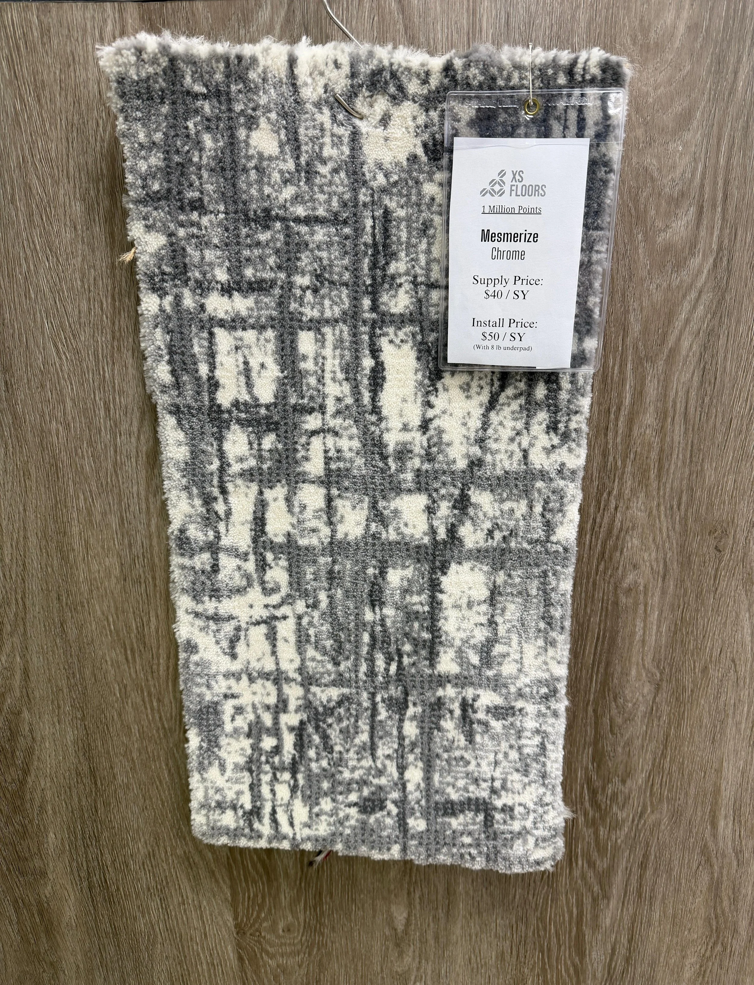 Chrome / $4.45 Sf Supplied / $5.56 Sf Supplied & Installed