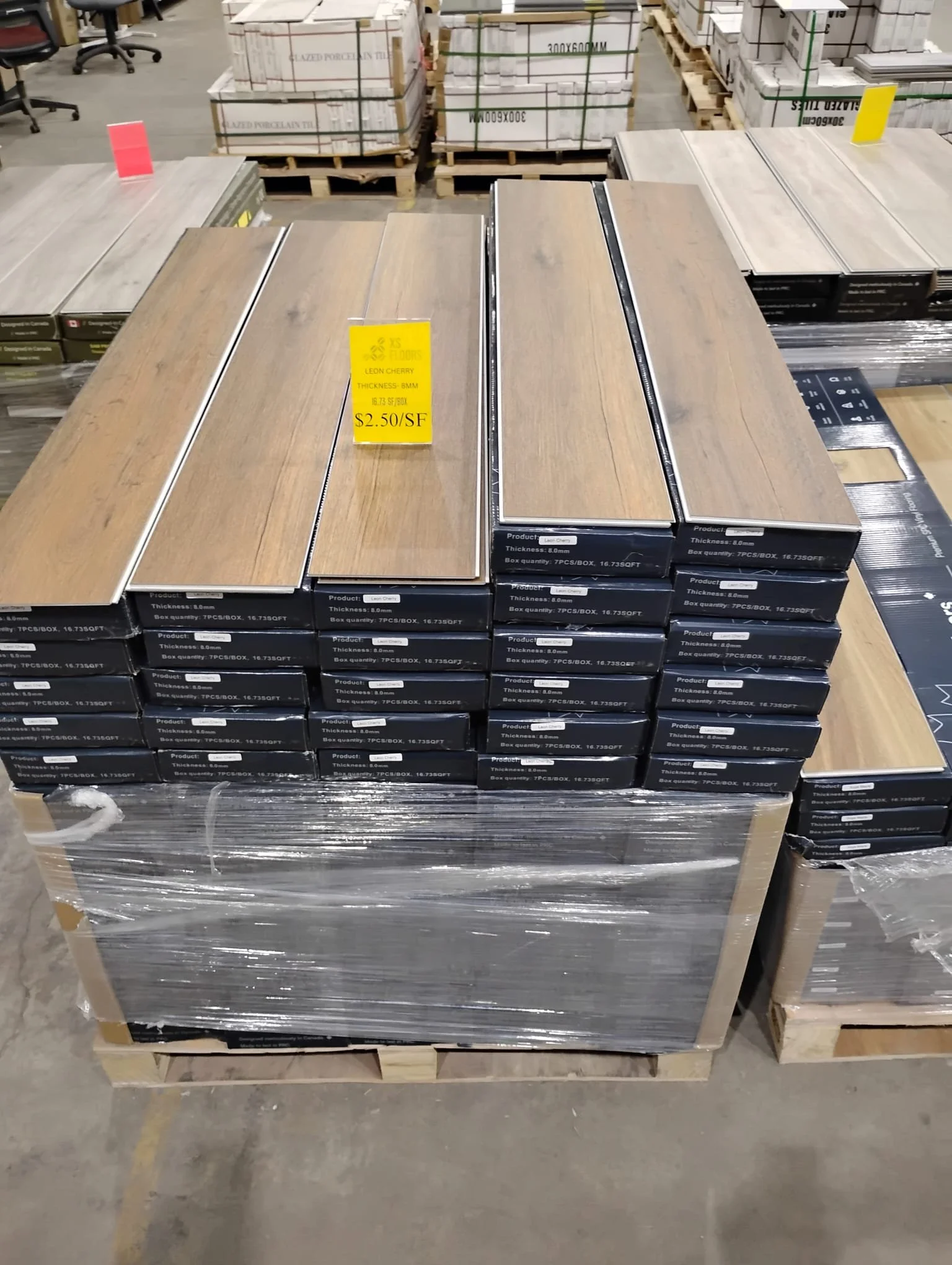 Leon Cherry - 8 mm - $2.50 Sf