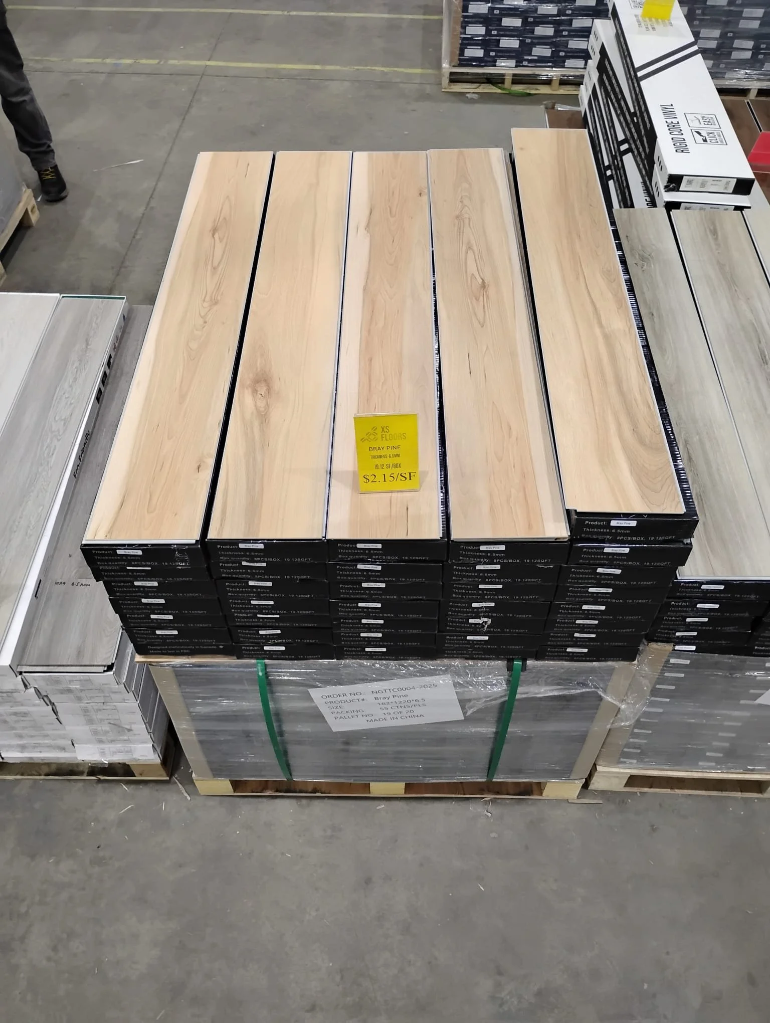Bray Pine - 6.5 mm - $2.15 Sf