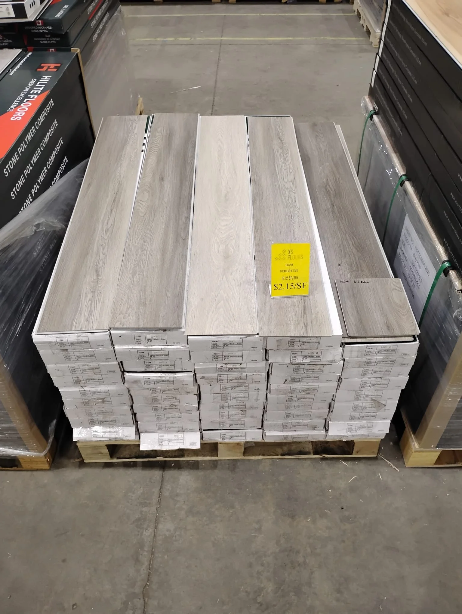 1029 - 6.5 mm - $2.15 Sf