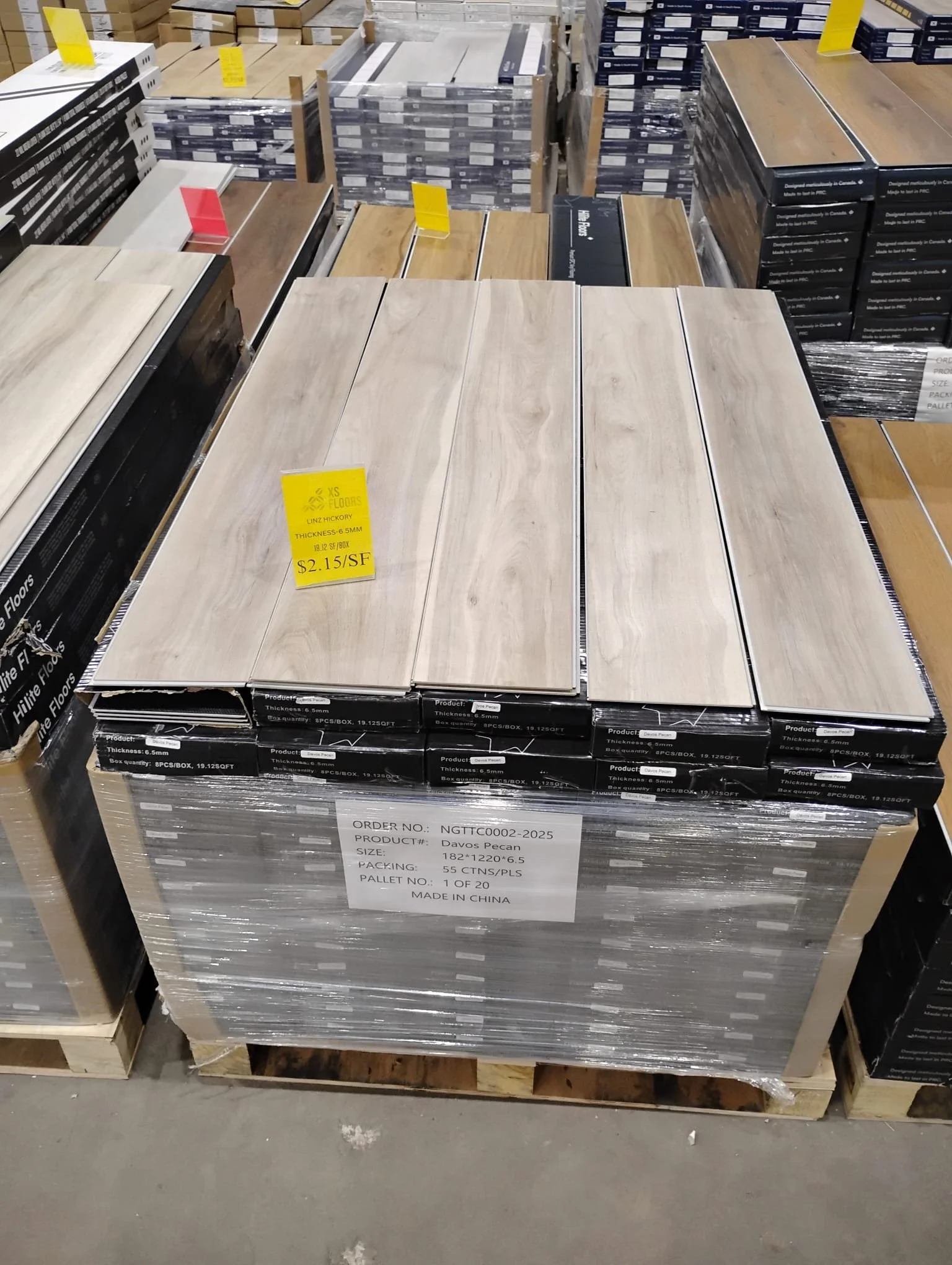 Davos Pecan - 6.5 mm - $2.15 Sf
