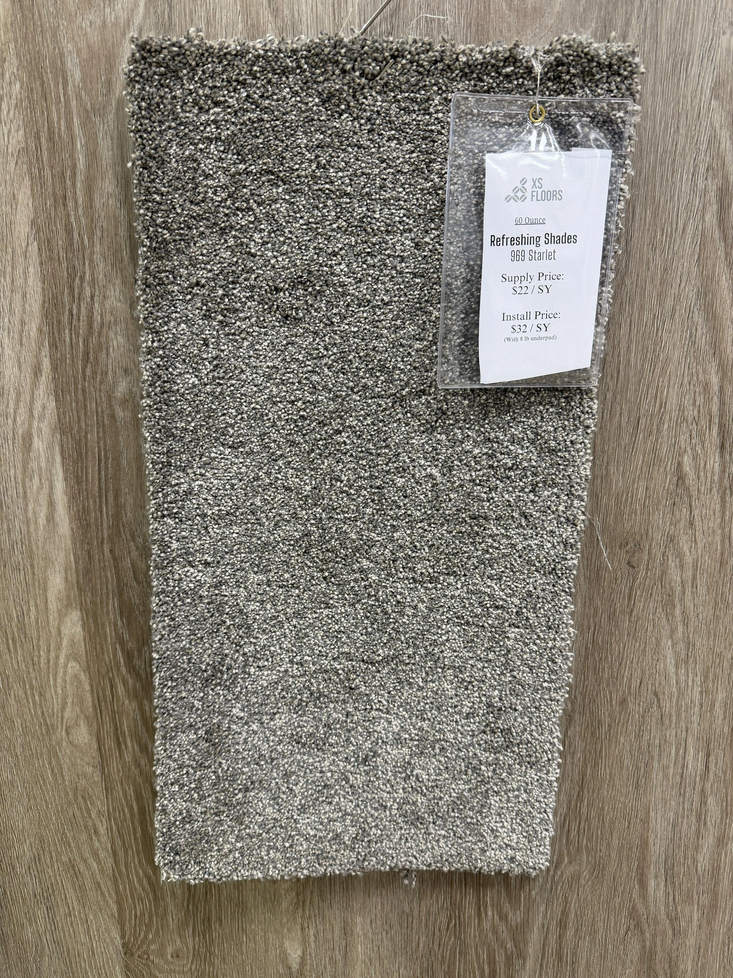 969 Starlet / $2.44 Sf Supplied / $3.56 Sf Supplied & Installed