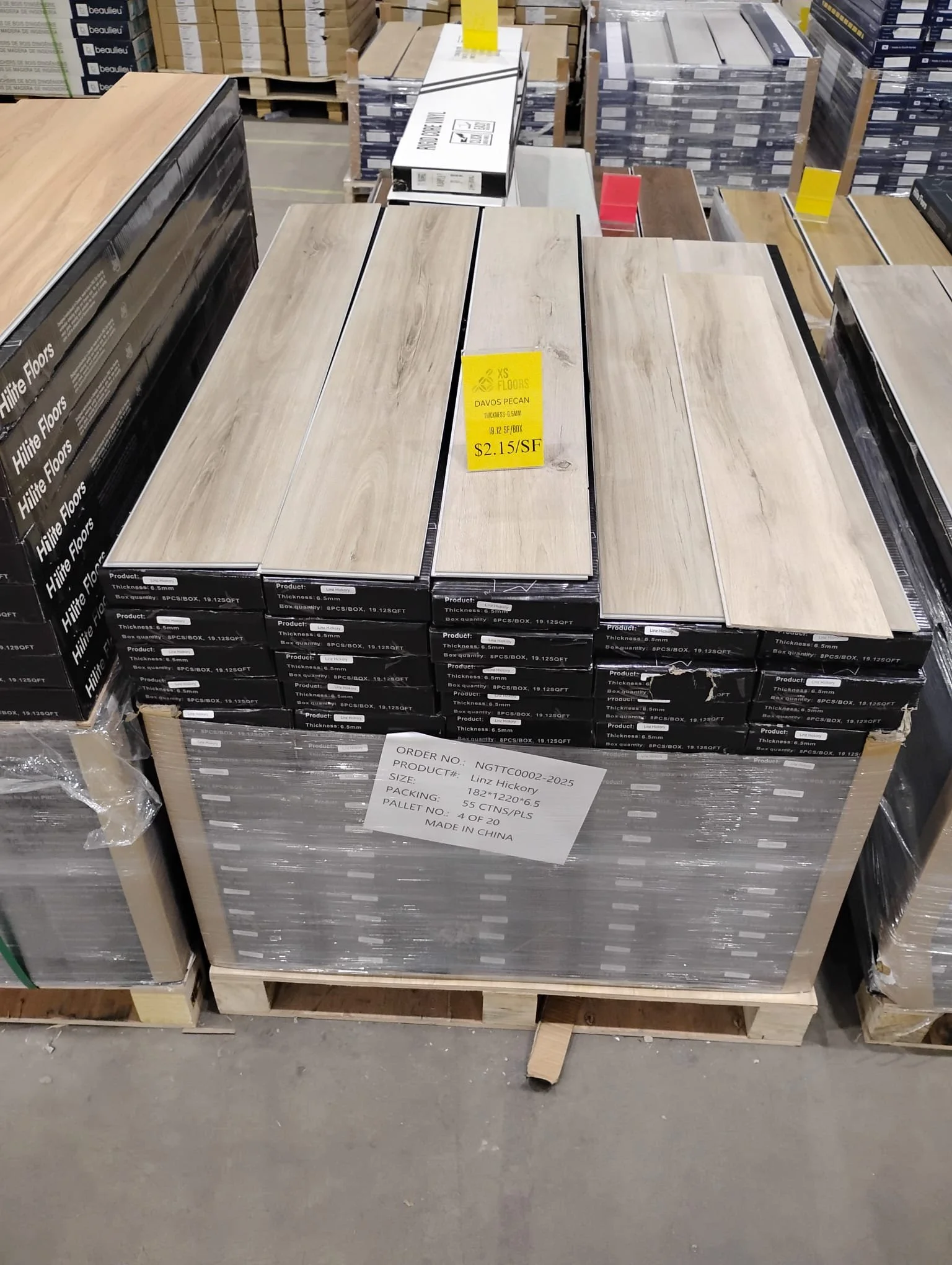 Linz Hickory - 6.5 mm - $2.15 Sf
