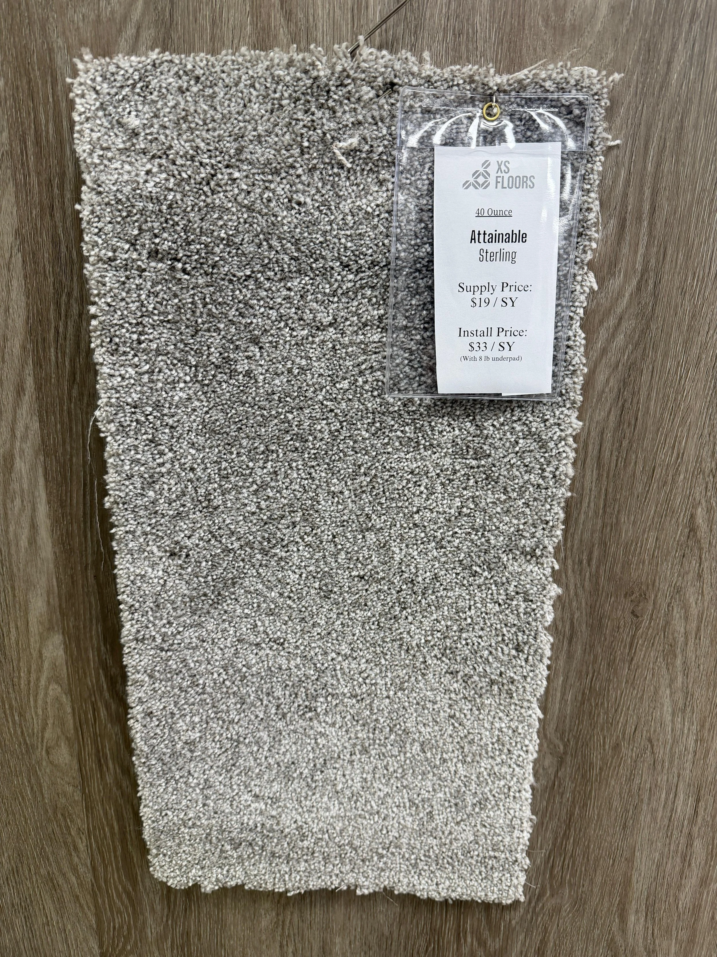 Sterling / $2.11 Sf Supplied / $3.22 Sf Supplied & Installed