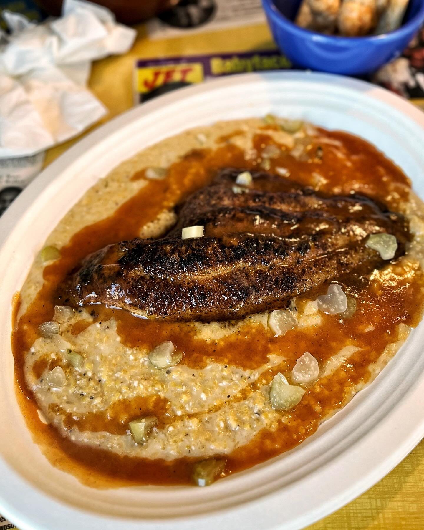 Instagram is a hell hole now, and I&rsquo;m probably out of here (see ya on Bluesky?) but for now, here&rsquo;s the best stuff I ate in 2024, in no particular order.

* Okay, one in particular order: I think this catfish &amp; grits special from @goo