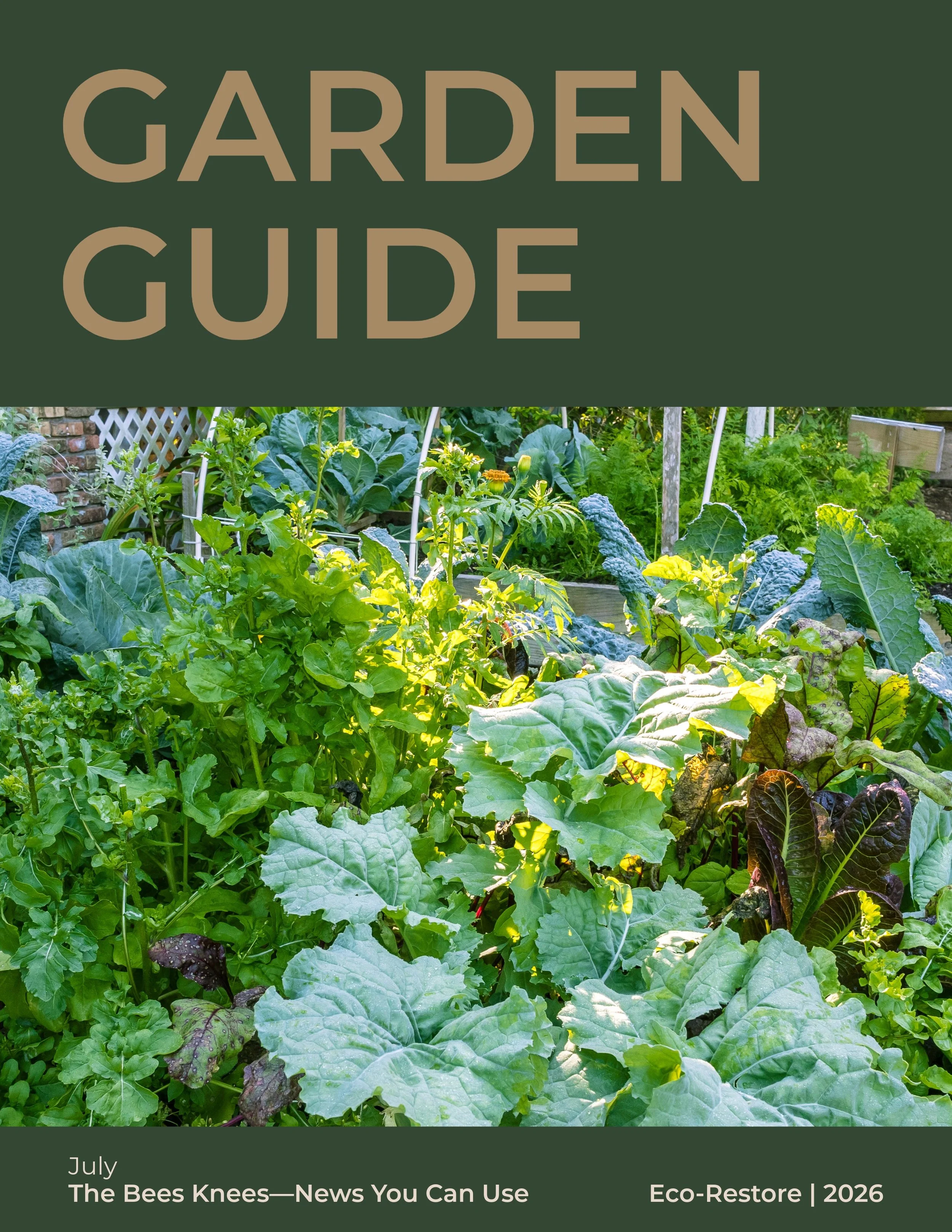 July is a dance between processing abundance and preparing for the seasons ahead. 🌿

&bull; Harvest early root crops and bush beans while they are tender and sweet.

&bull; Sow winter storage crops like carrots and fall greens into protected beds.


