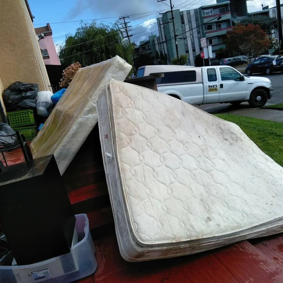 King size mattress removal