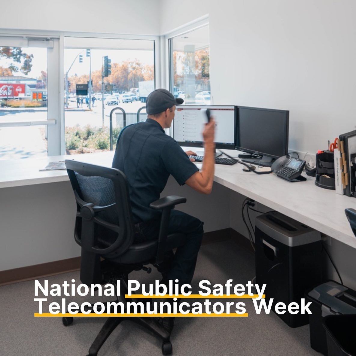 Sending a big thank you to all dispatchers and public safety telecommunicators! As the first line of action in emergency situations, these first responders play such a critical role in the safety of our communities. Thank you to these voices who prov