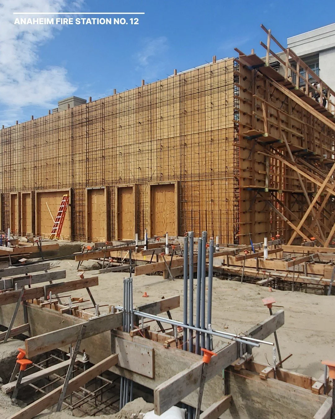 Big things are heating up in Anaheim! 

Fire Station No. 12 is coming to life near Angel Stadium, complete with two drive through apparatus bays, a reserve building, training platform, and a museum that celebrates the city&rsquo;s firefighting histor