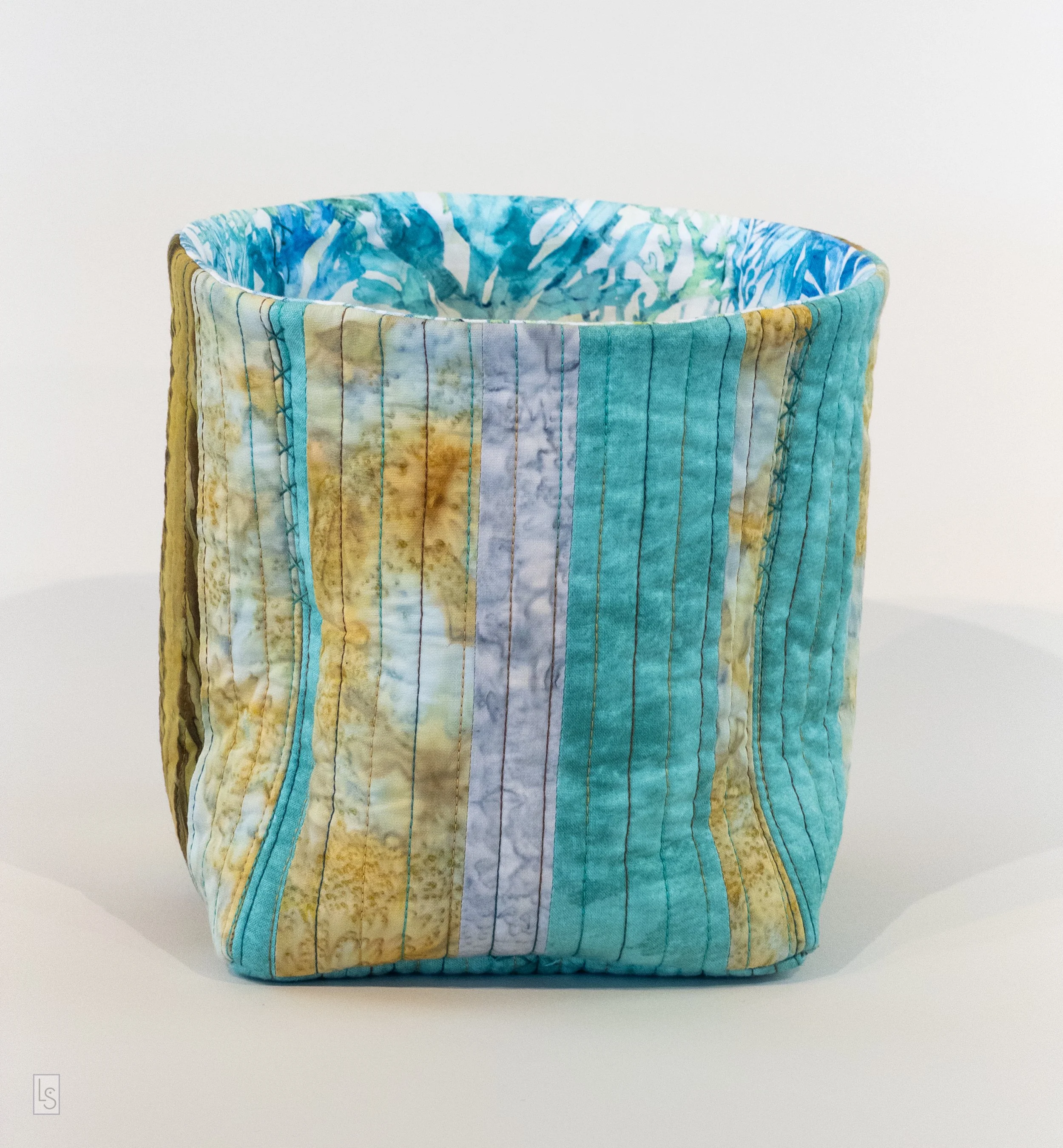 Cubic Vessel 2  • 6 x 7.25 x 6" • cottons  • 2026 • $87