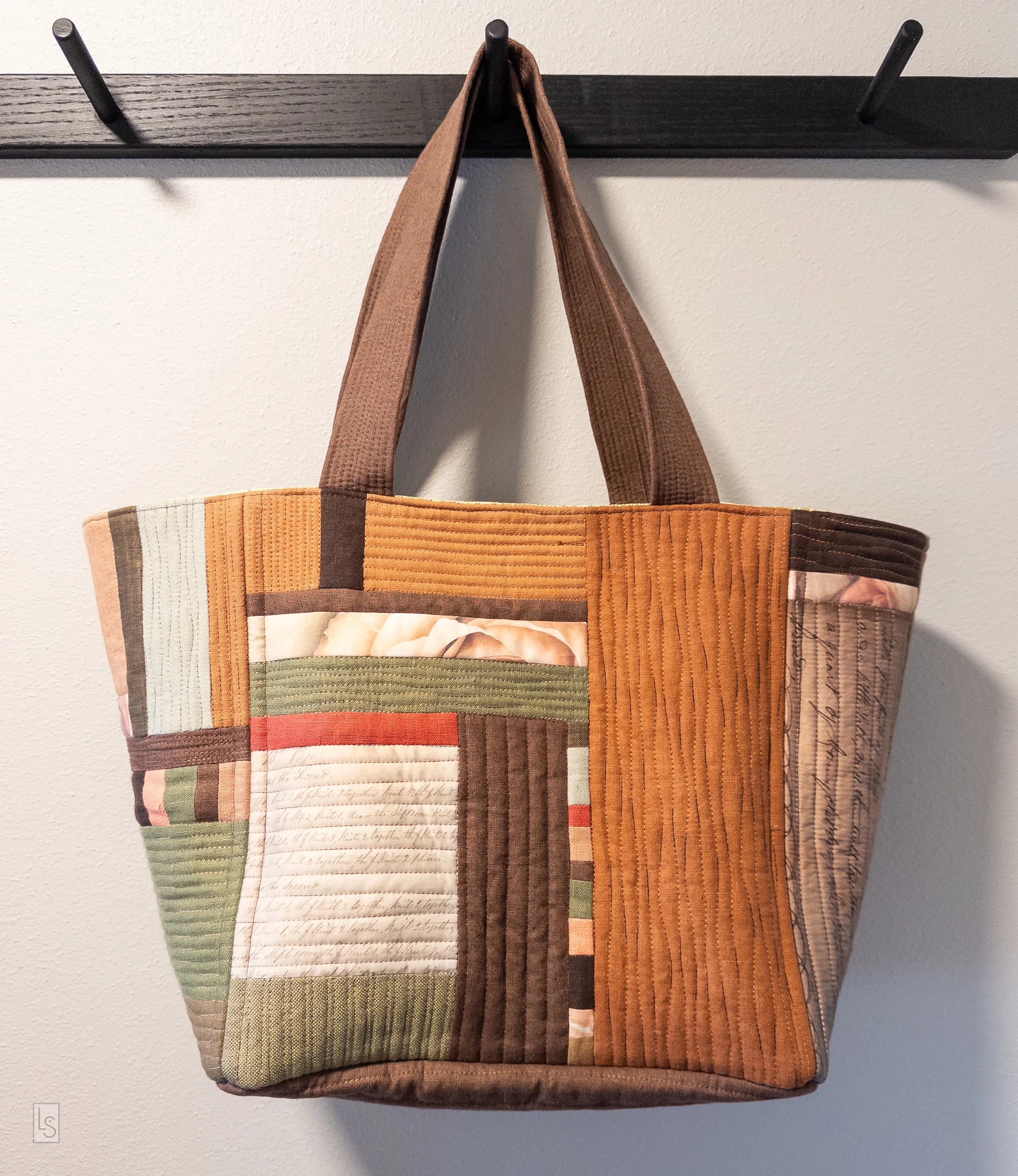Quilted Collage Tote bag