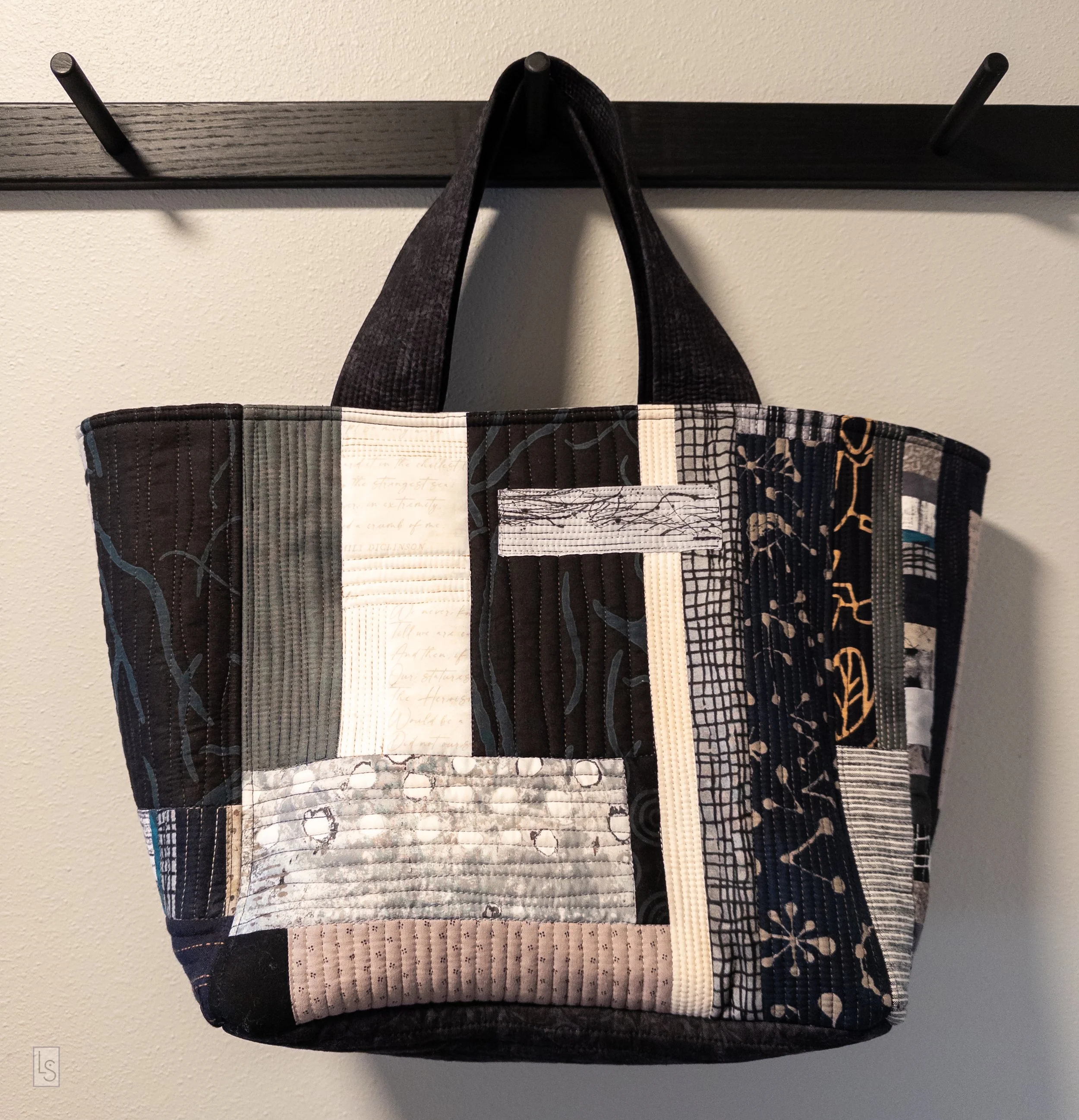Quilted Collage Tote bag