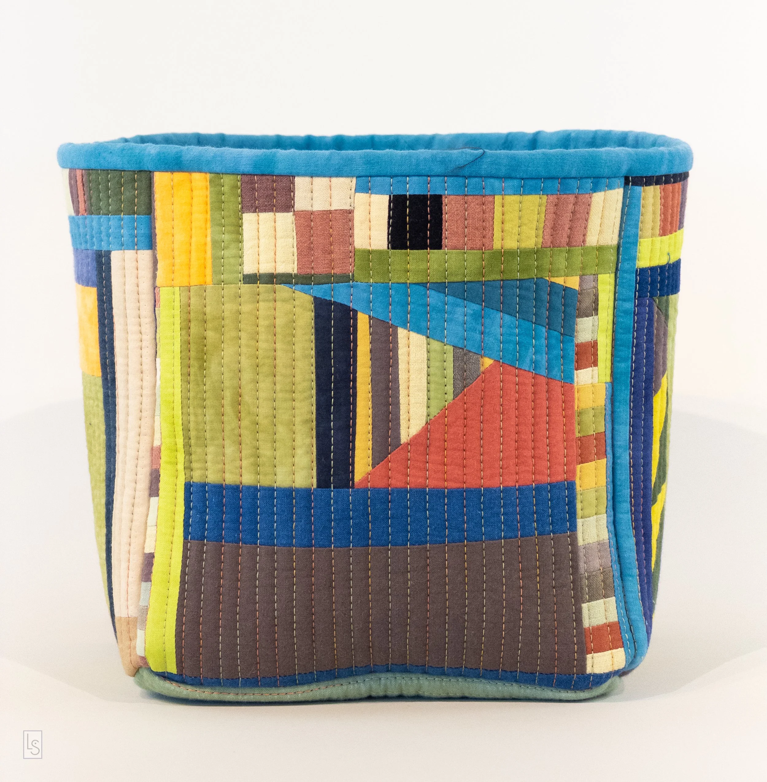 Cubic Vessel 1  • 7 x 7 x 7" • cottons  • 2026 • $120