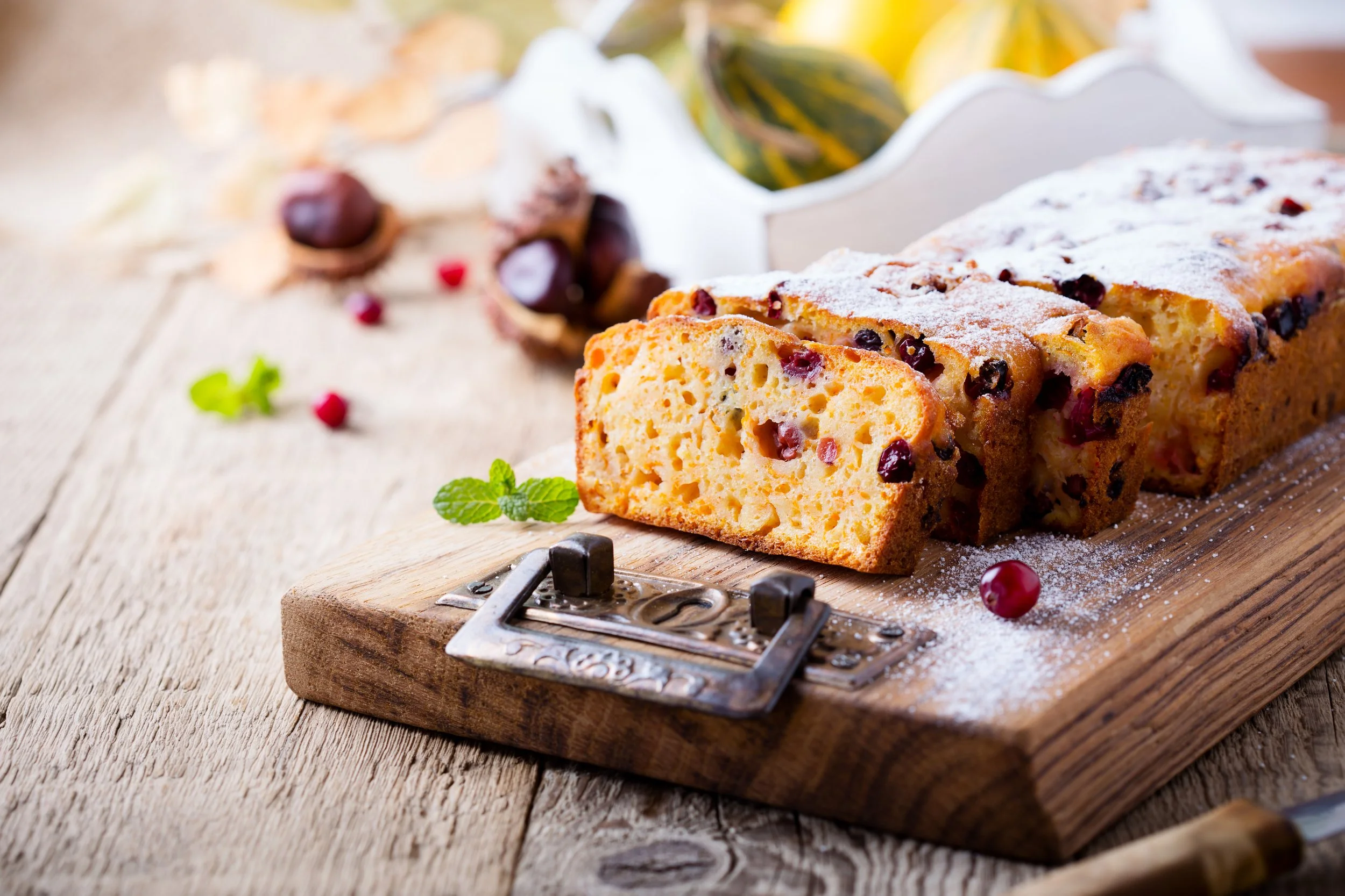 Pumpkin Cranberry Loaf