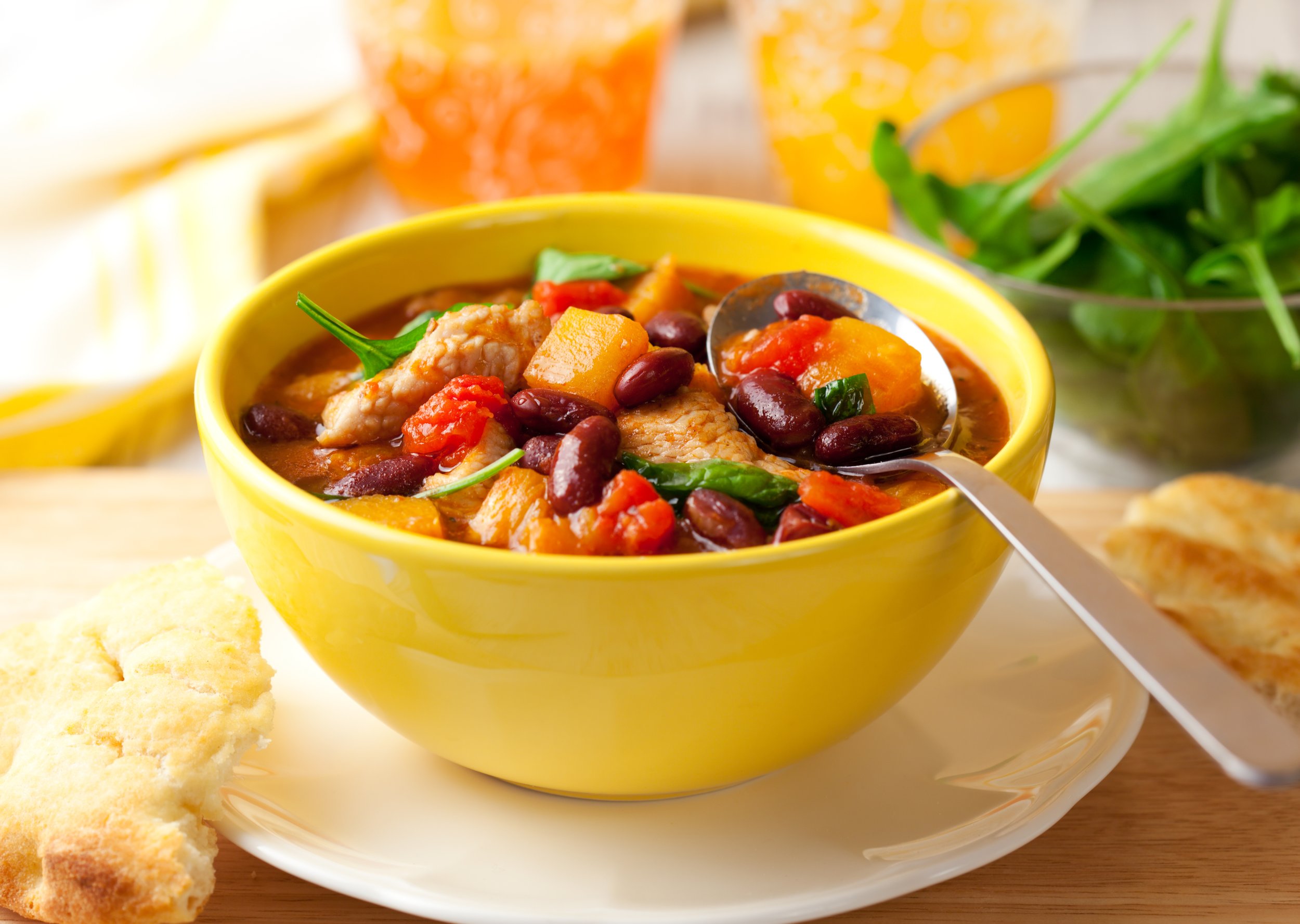 Turkey Chili with Butternut Squash