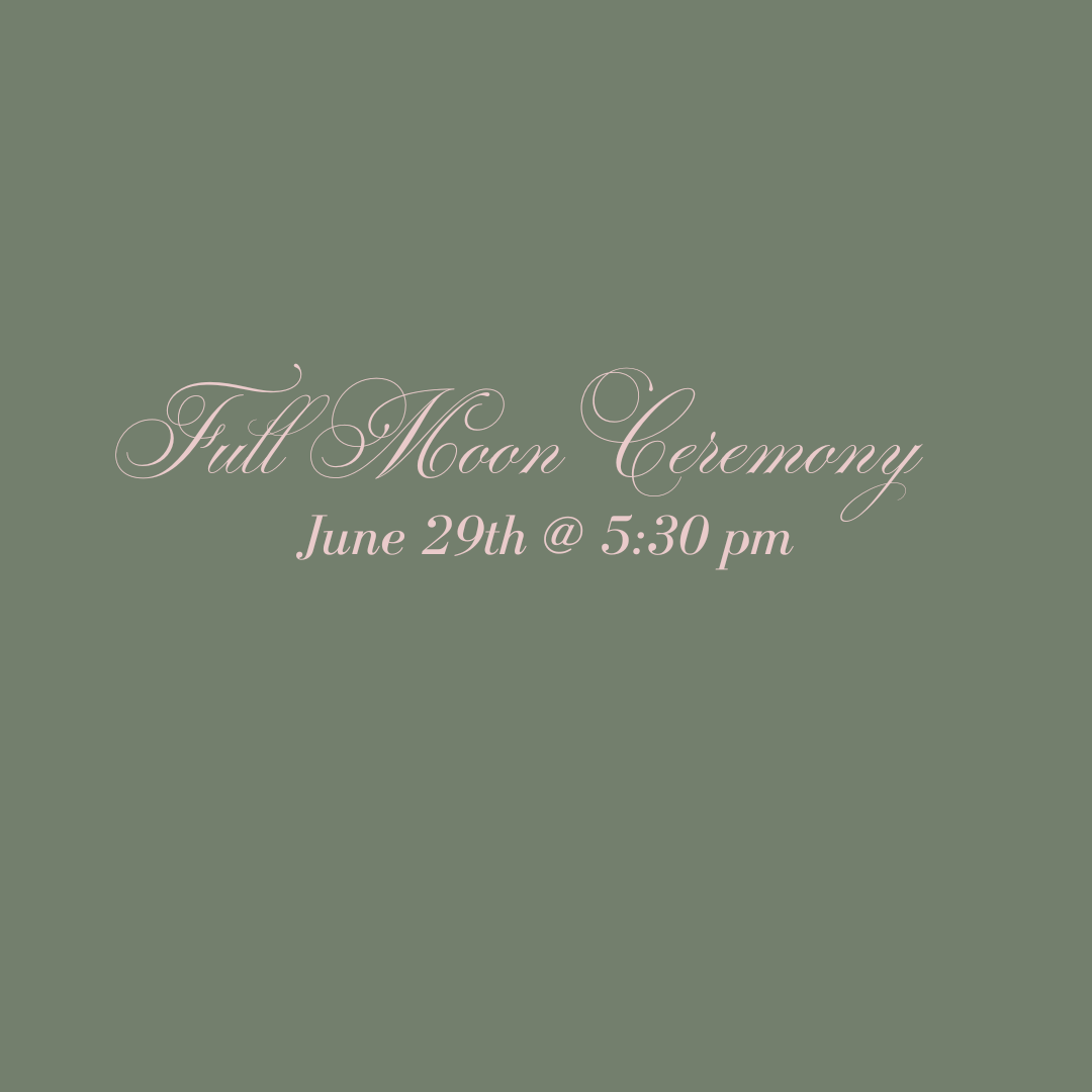 FULL MOON Ceremony 