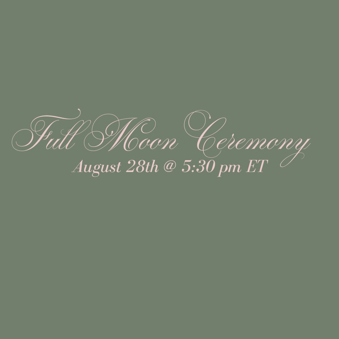 FULL MOON Ceremony 