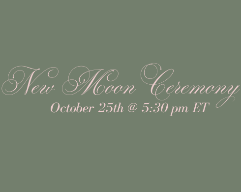FULL MOON Ceremony 