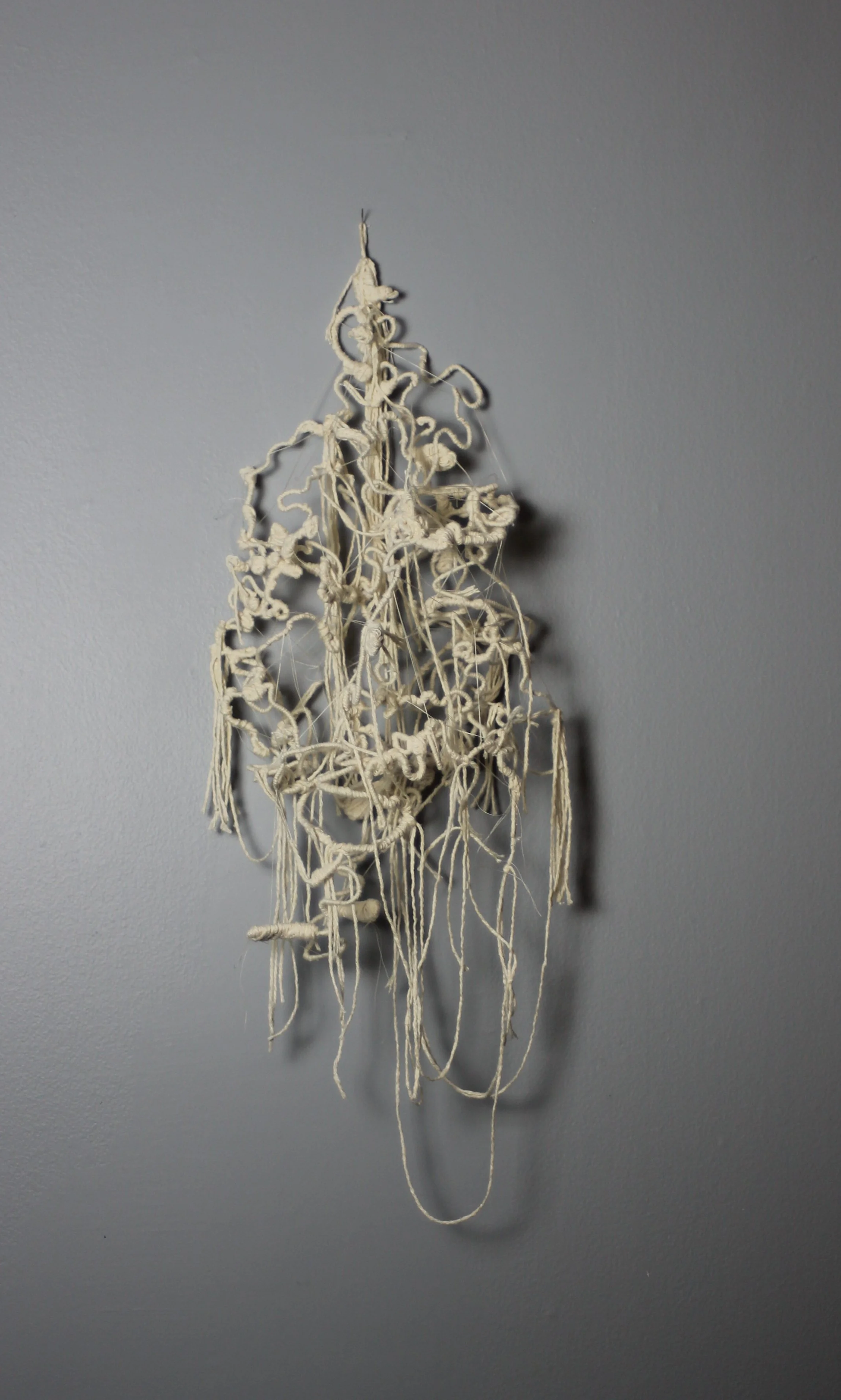 Untitled, mixed media, 25" X 10" X 9" 