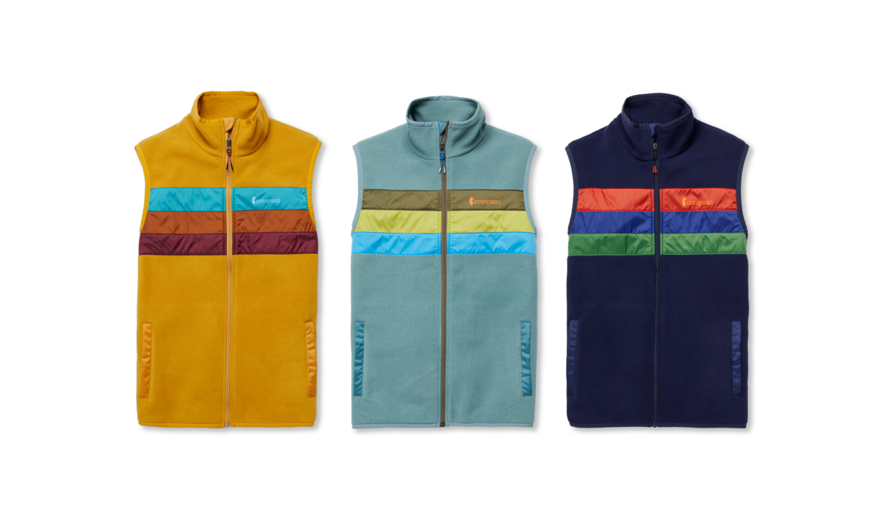 M's teca fleece vest