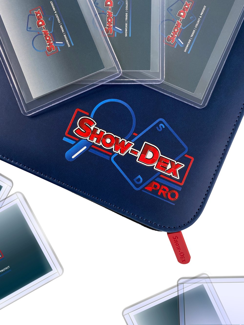 Show-Dex Classeur Pro Toploader à 9 poches pour cartes à collectionner et  boîte cadeau – Premium 216 poches à chargement latéral pour collection et  protection de cartes TCG : : Jeux et Jouets