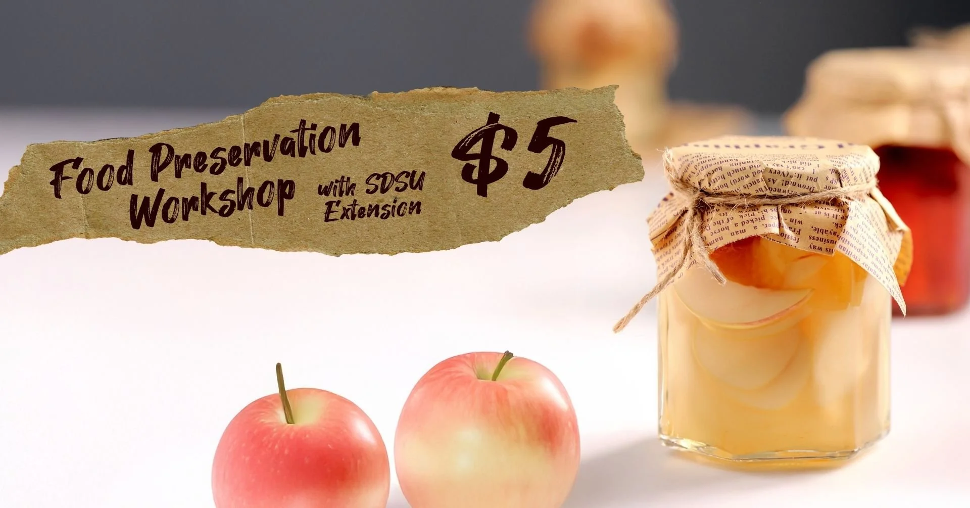 Food PReservation Workshop with SDSU Extension