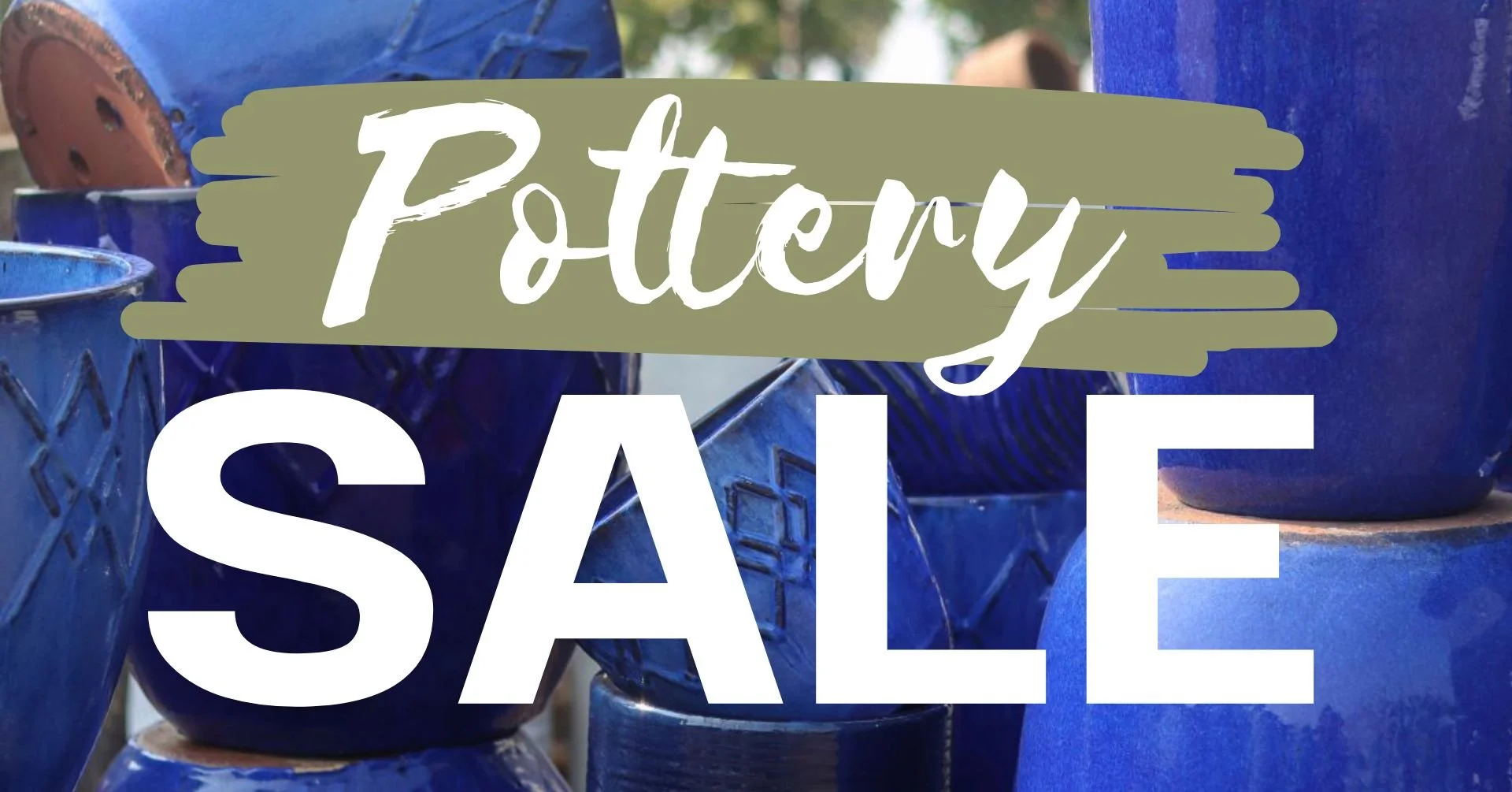 Pottery sale