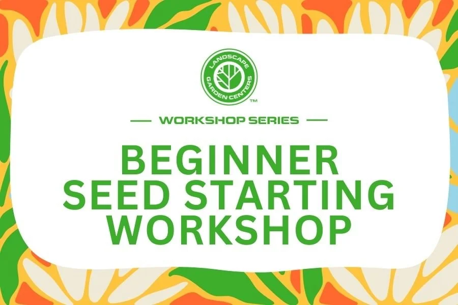 Beginner Seed Starting Workshop