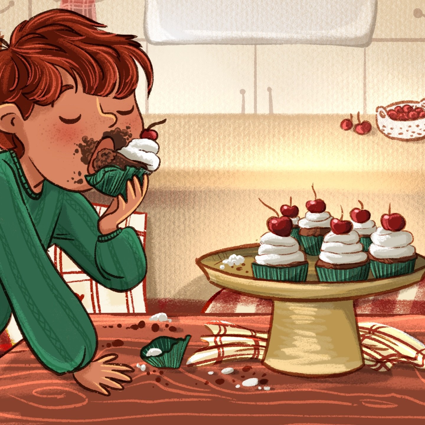 Are we really for Xmas baking? What is you favourite Christmas recipe to whip out ?
#illustration #christmas #baking #christmasbaking