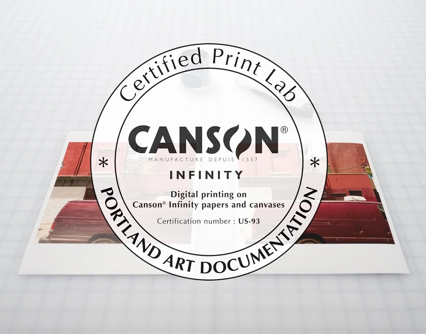 We&rsquo;re excited to announce that we just wrapped up the process and are officially a @cansoninfinity Certified Print Lab. Both Rory and I have used Canson papers for our personal work for years so it was a natural choice to carry a selection of o