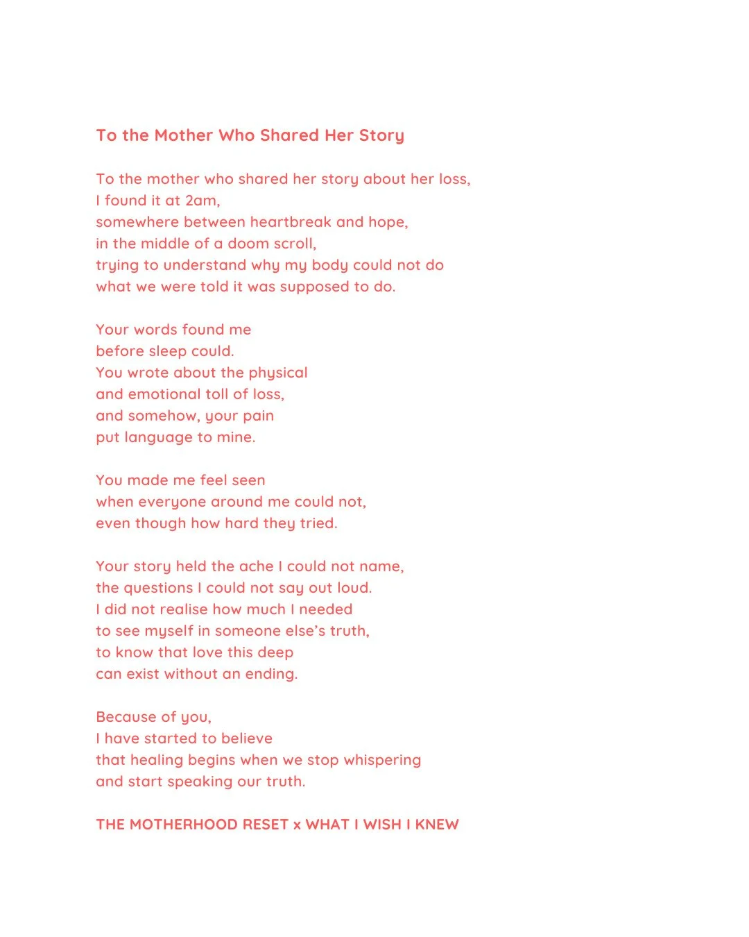 October is Infant and Pregnancy Loss Awareness Month and we collaborated with @themotherhoodreset to create this beautiful piece. Here's a glimpse into her inspiration and motivation behind this collaboration: ⁠
⁠
&quot;I have been thinking a lot abo