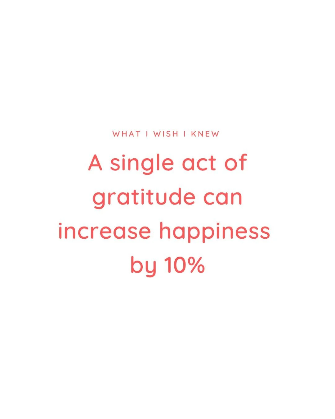 Studies show that practicing gratitude can increase serotonin and dopamine (the feel-good chemicals) and decrease cortisol (the &ldquo;I&rsquo;m one snack request away from losing it&rdquo; hormone).

And honestly? Parenting, pregnancy, and this whol