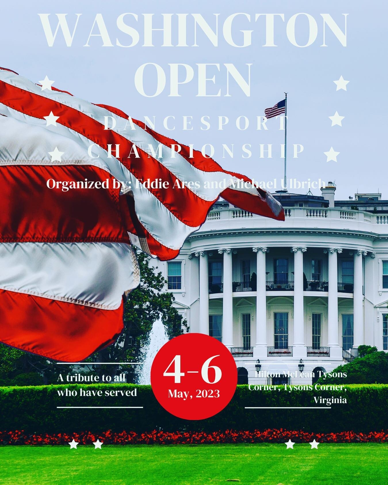 🏛️Looking to visit a dance sport competition in one of the most prestigious places in the country? 🇺🇸

See some of your Krystal friends competing at&hellip;

Washington Open 2023 🔥

May 4-6th

#dancecompetition #washingtonopen #dancers #ballroomd